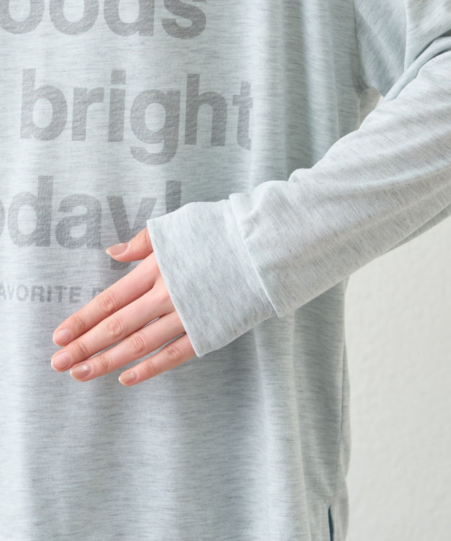 CIAOPANIC TYPY(チャオパニックティピー) 【willow】かすれロゴオーバーロンTEE