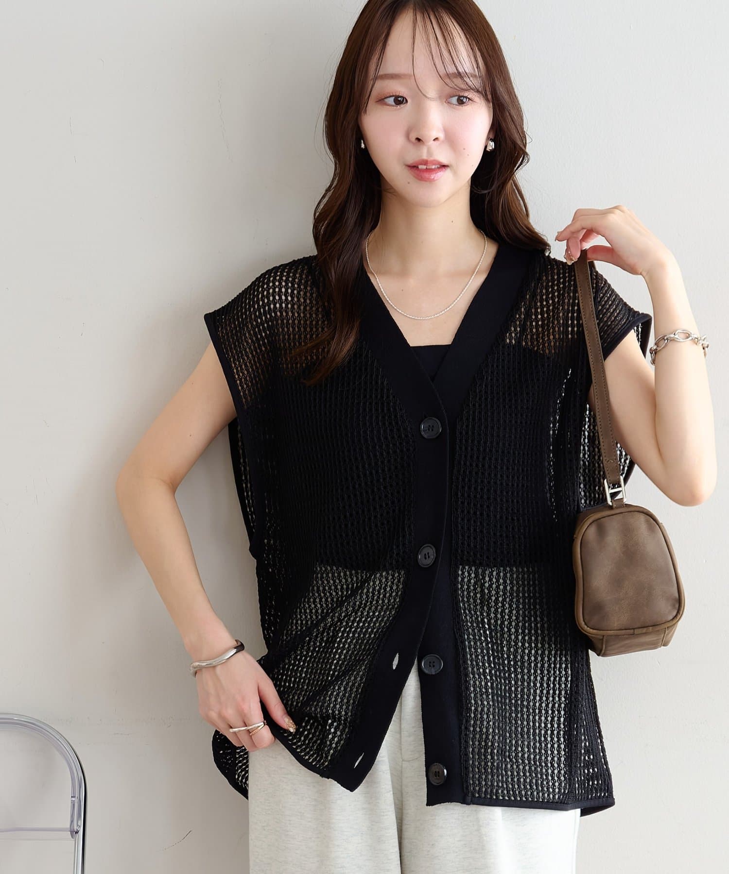 DISCOAT(ディスコート) 【WEB限定】メッシュBIGベスト