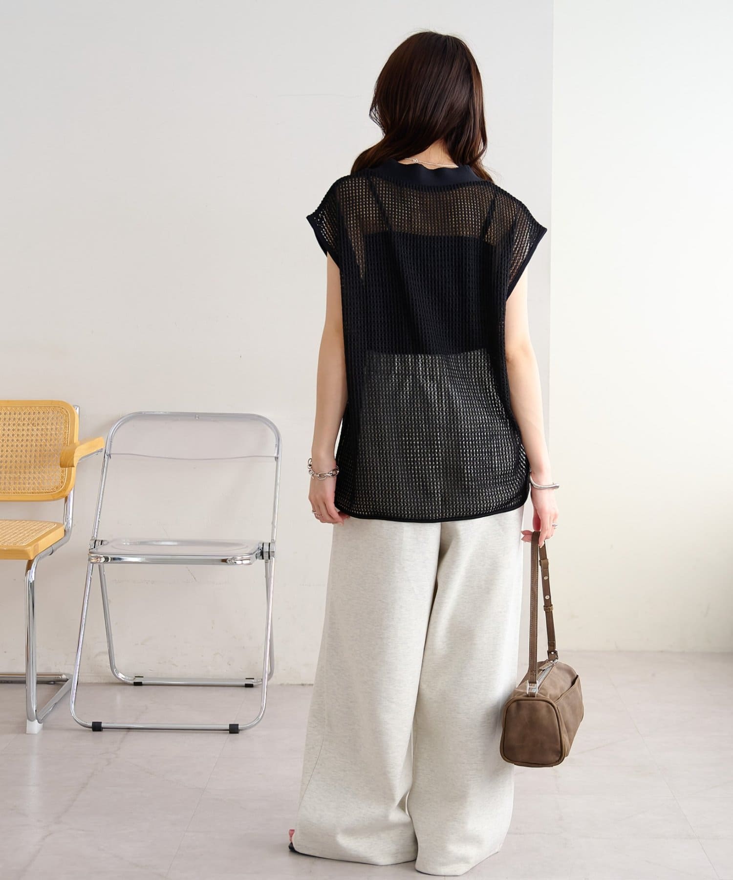 DISCOAT(ディスコート) 【WEB限定】メッシュBIGベスト