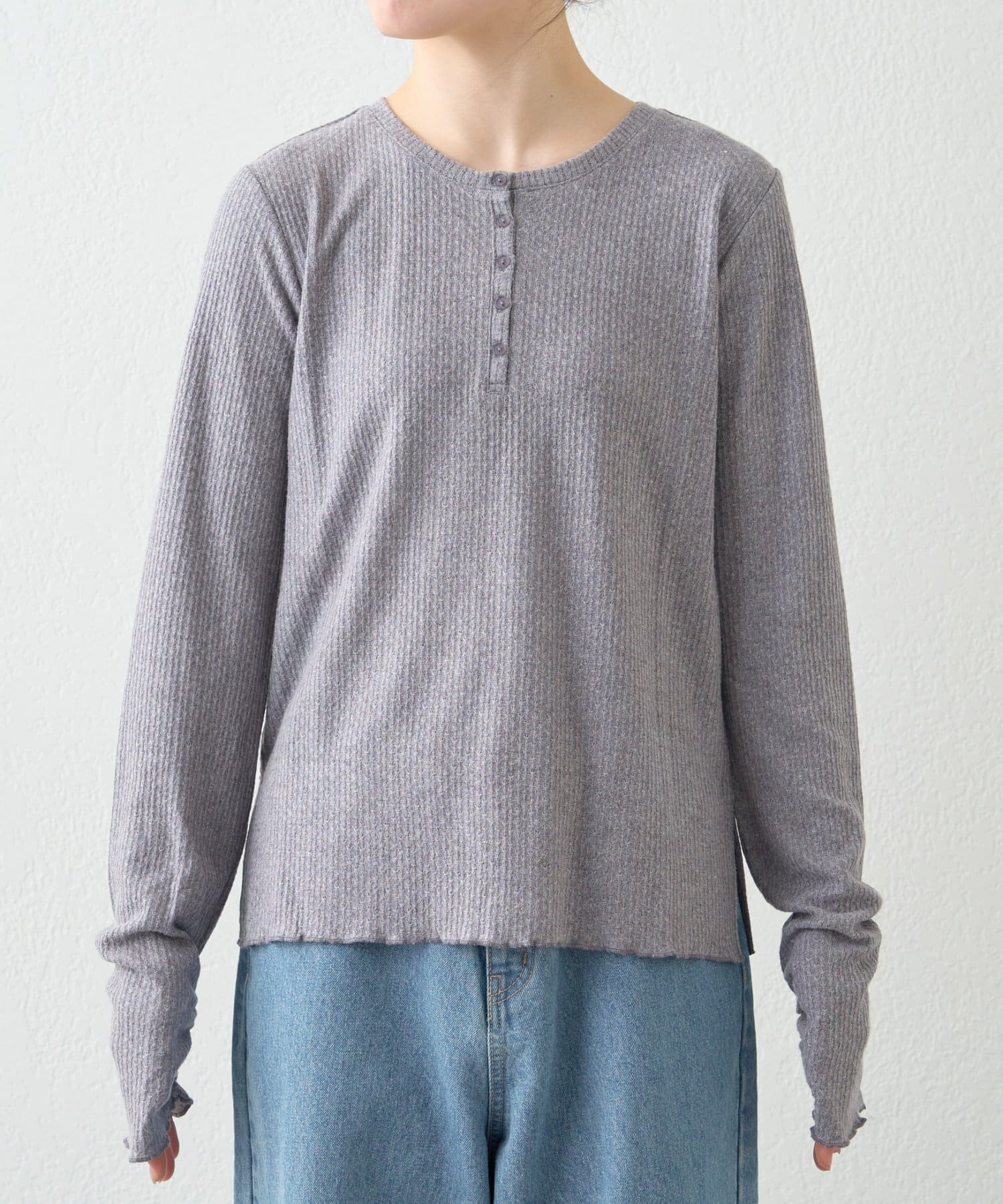 CIAOPANIC TYPY(チャオパニックティピー) 【willow】レースブラキャミ付きハニカムトップス