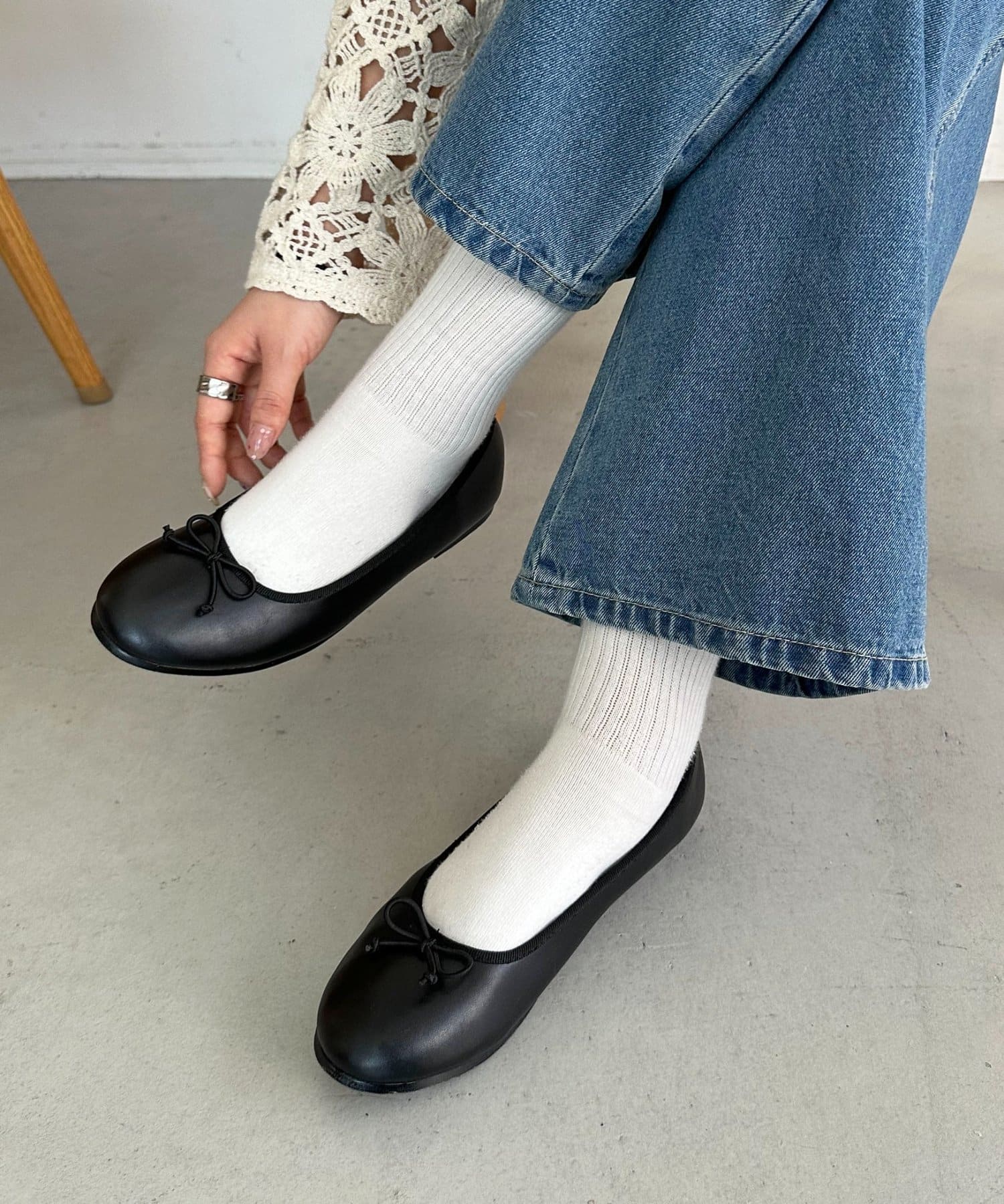 DISCOAT(ディスコート) 【S～XLサイズ展開】コンフォートバレエシューズ