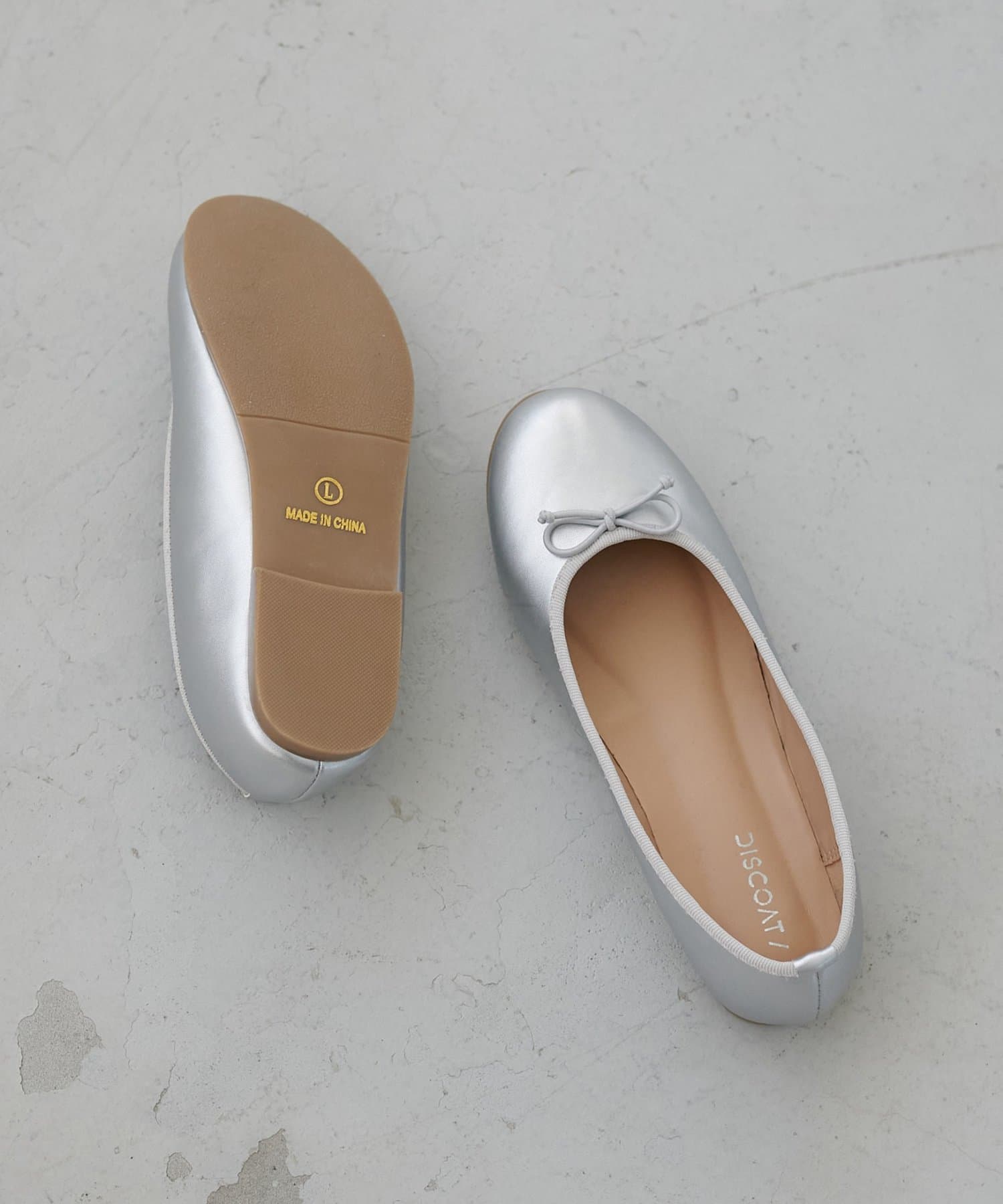 DISCOAT(ディスコート) 【S～XLサイズ展開】コンフォートバレエシューズ