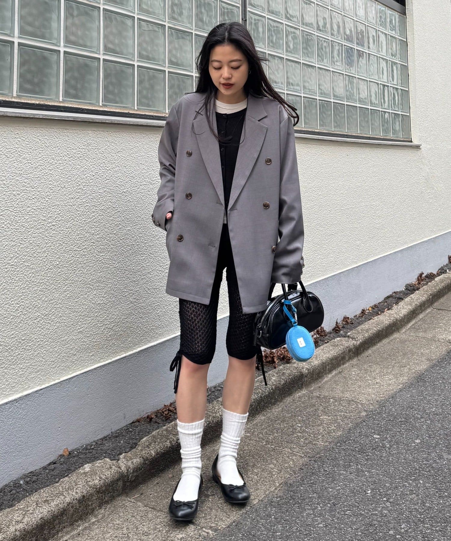 CIAOPANIC TYPY(チャオパニックティピー) ≪26SS展示会アイテム≫【willow】ニットレースサイドギャザーカプリパンツ