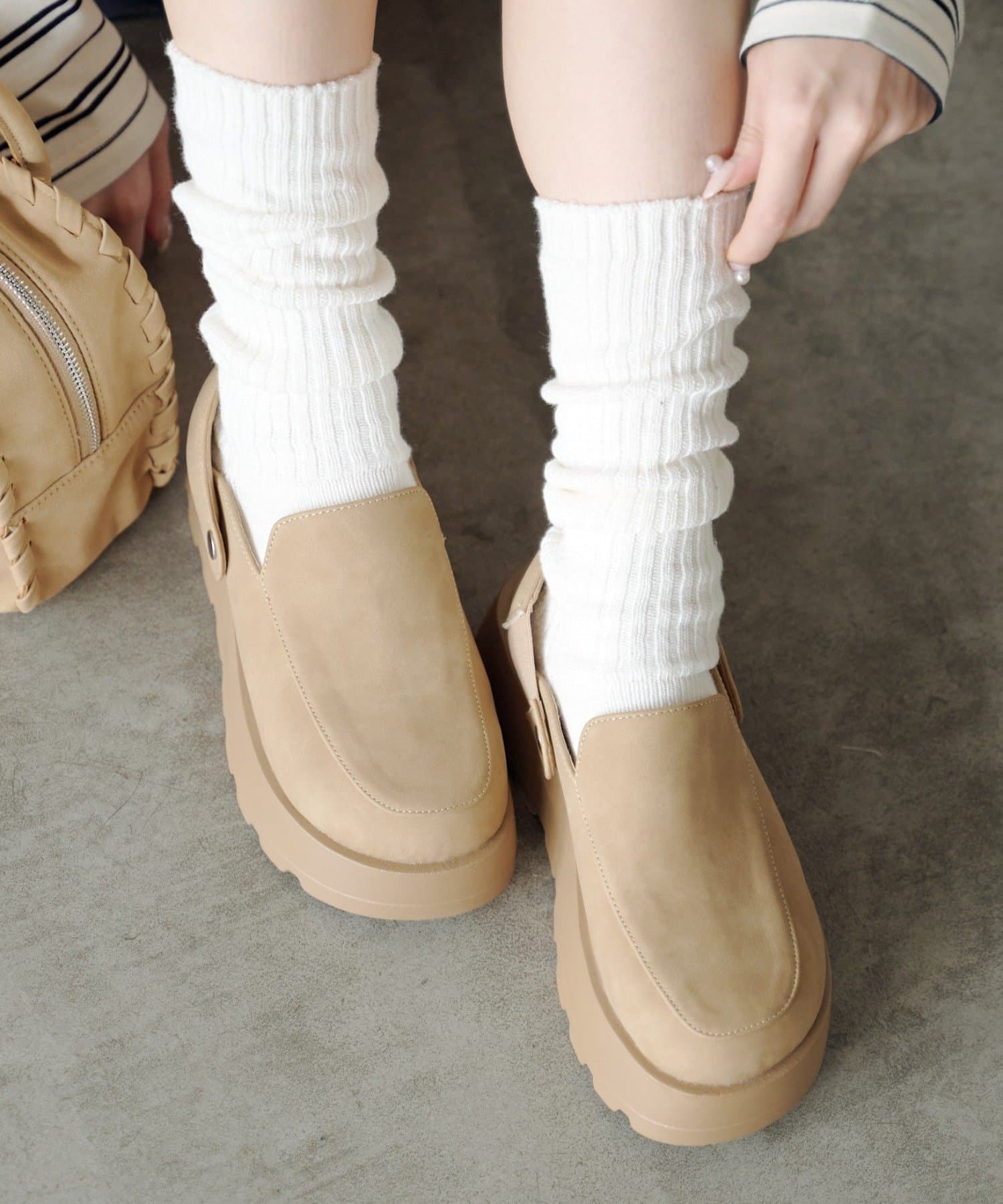 Kastane(カスタネ) 【2.7(土)11:00〜2.8(日)ポイントUP開催】	サボ2WAYローファー