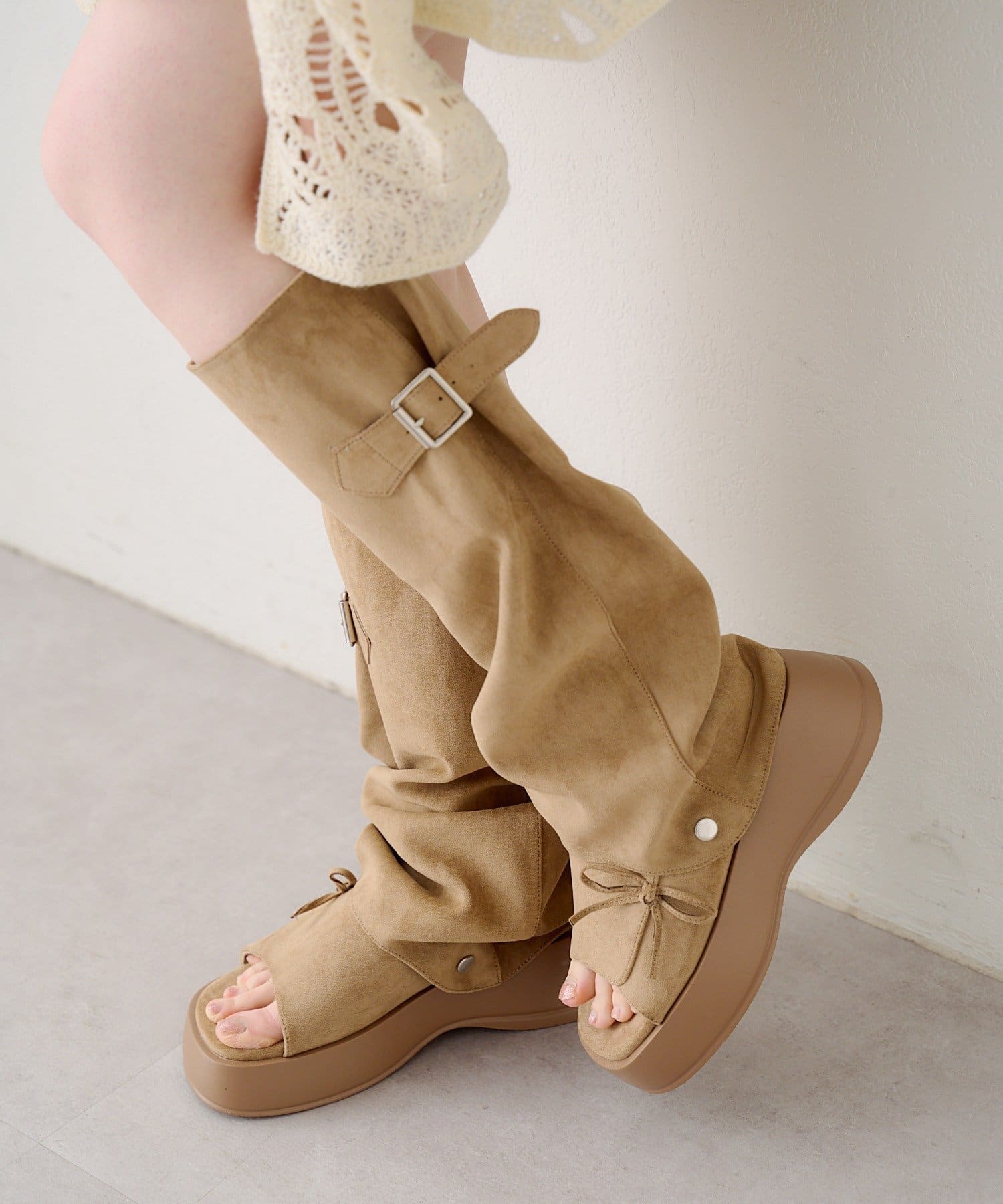 Kastane(カスタネ) 【一部店舗限定】ベルトカバー2WAYサンダル