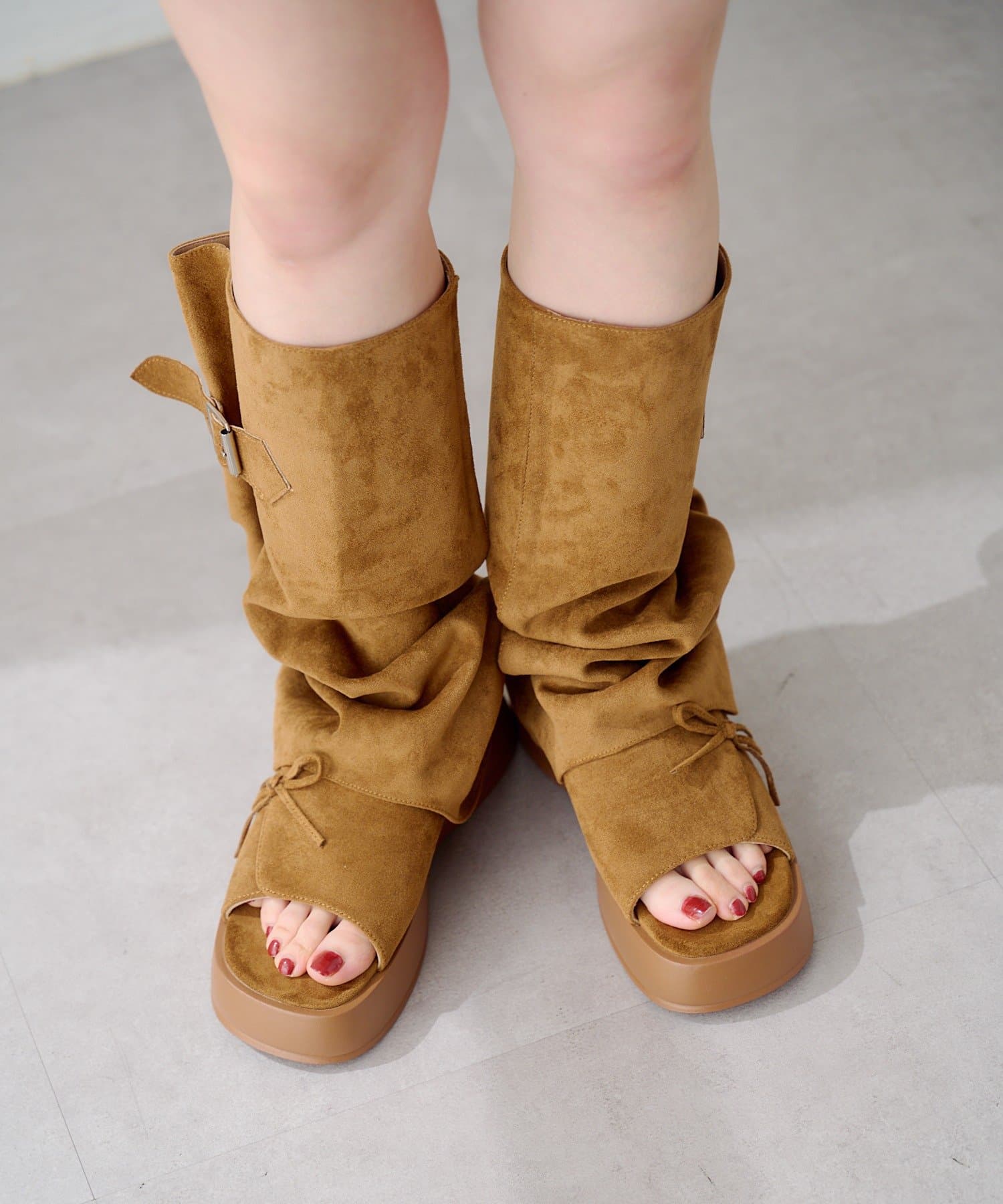 Kastane(カスタネ) 【一部店舗限定】ベルトカバー2WAYサンダル