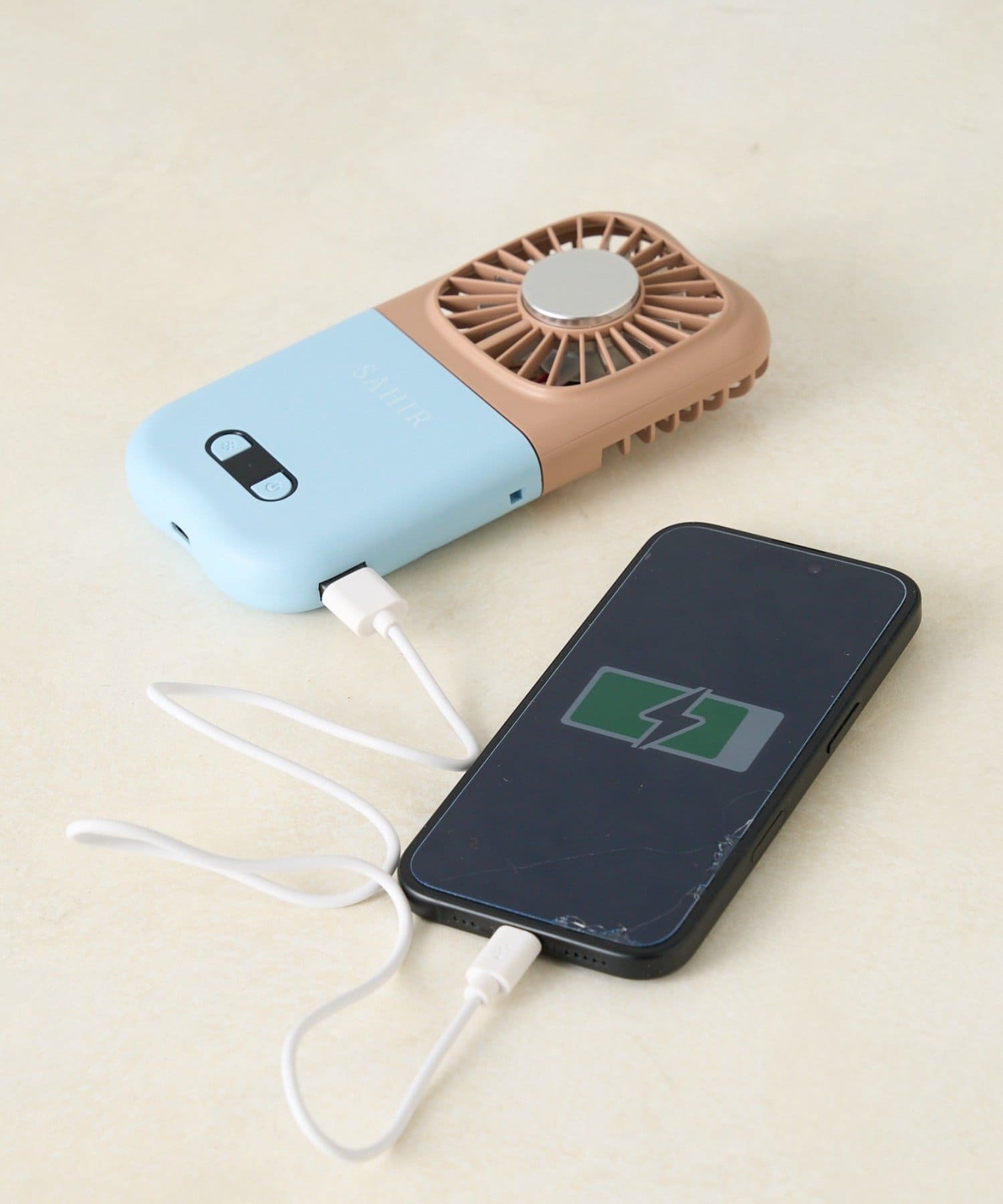 BIRTHDAY BAR(バースデイバー) 【SAHIR サヒール】6way handy fan　冷却プレート付