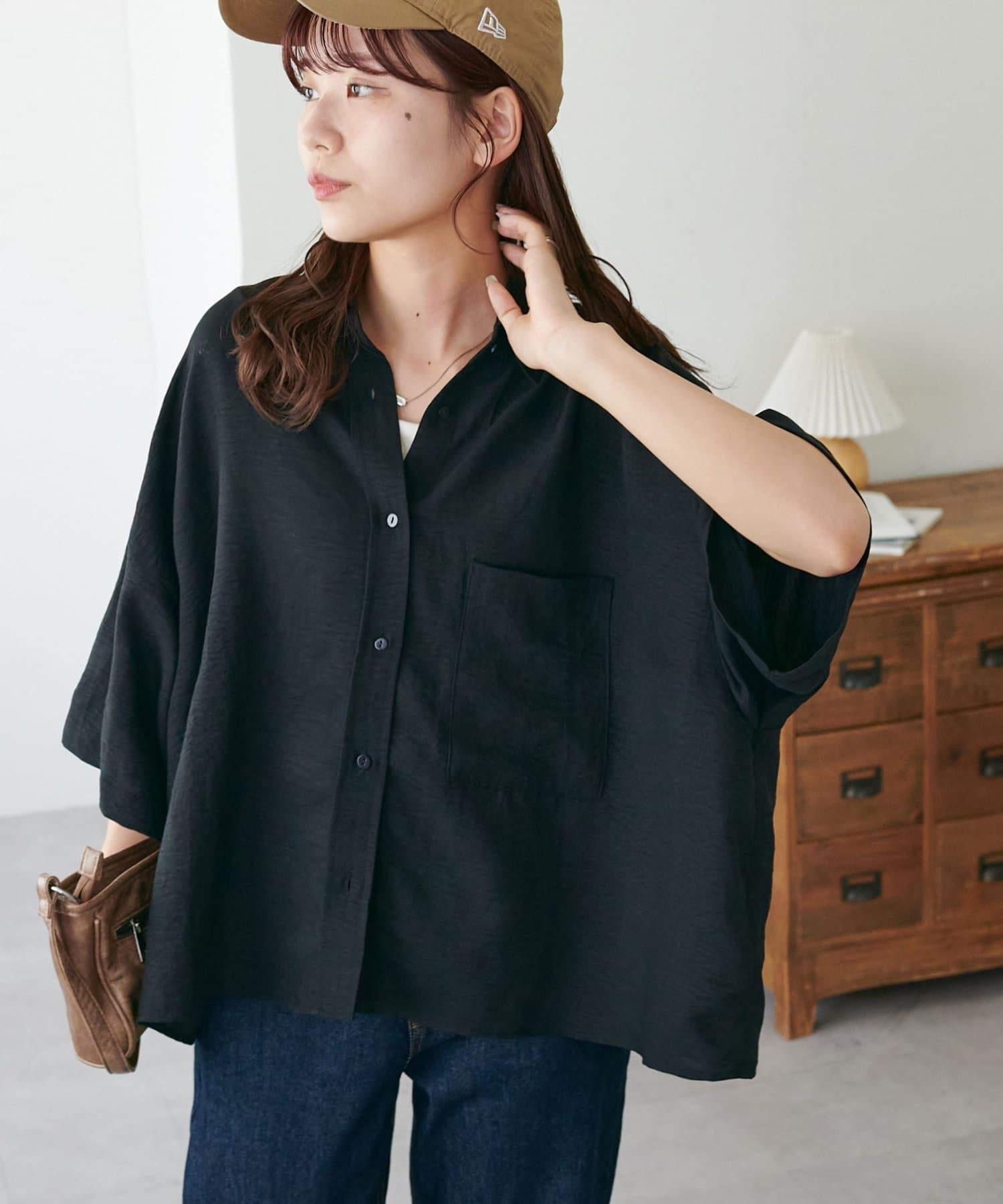 DISCOAT(ディスコート) 【WEB限定】ビッグシャツ