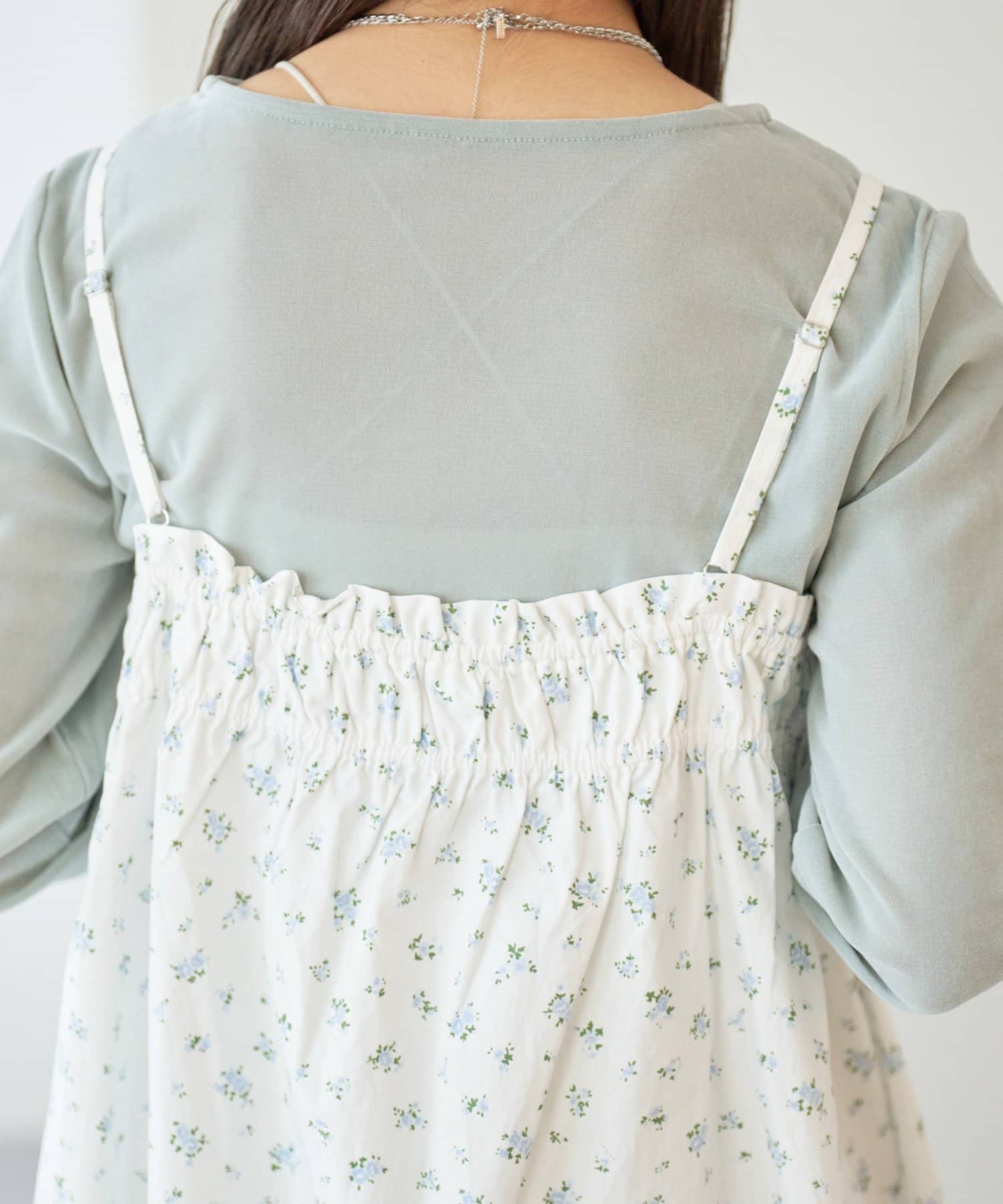 DISCOAT(ディスコート) 【umm.】WEB限定小花柄キャミチュニック