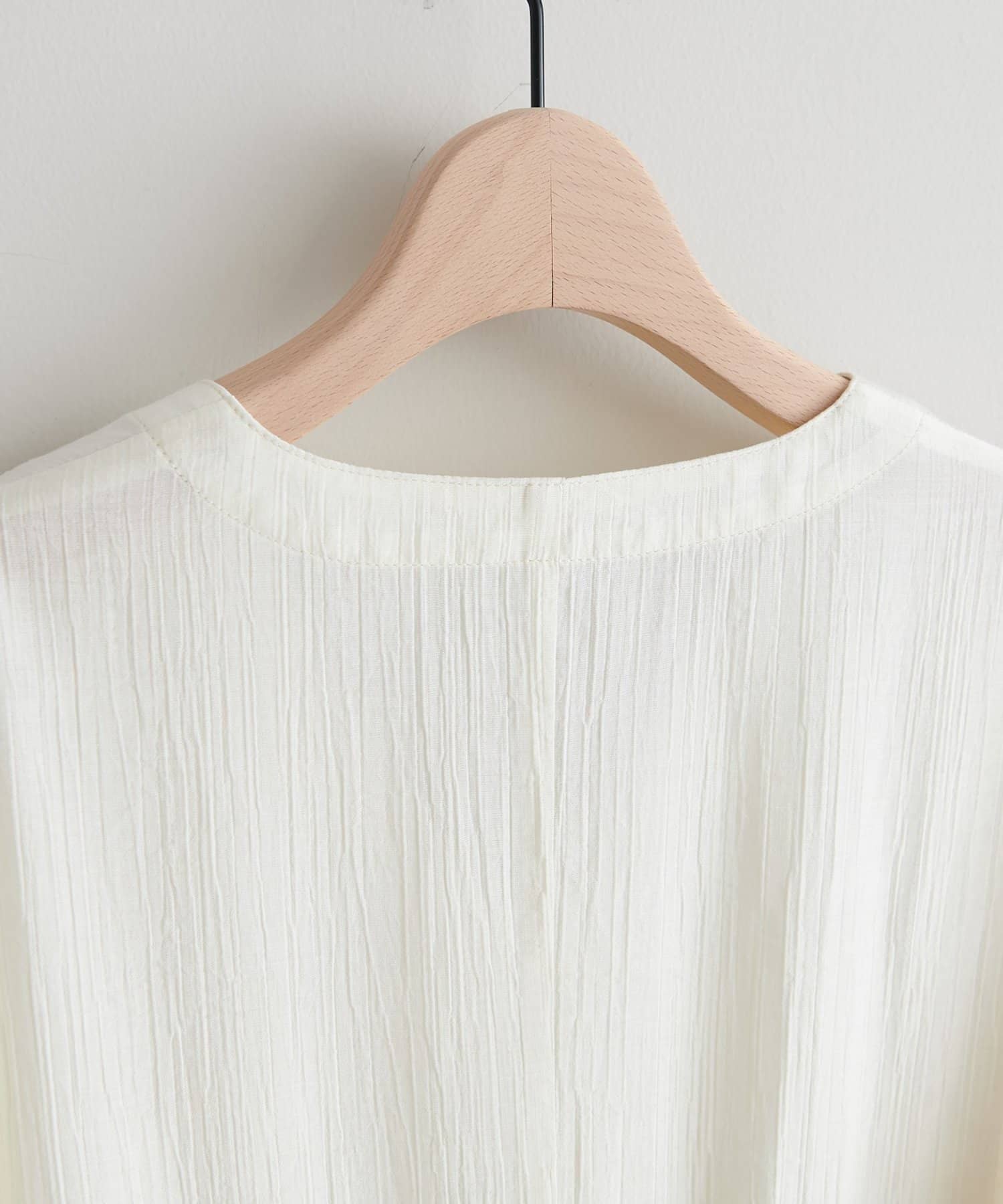 DISCOAT(ディスコート) 【SS先行予約/WEB限定】袖バルーンシャーリングBL