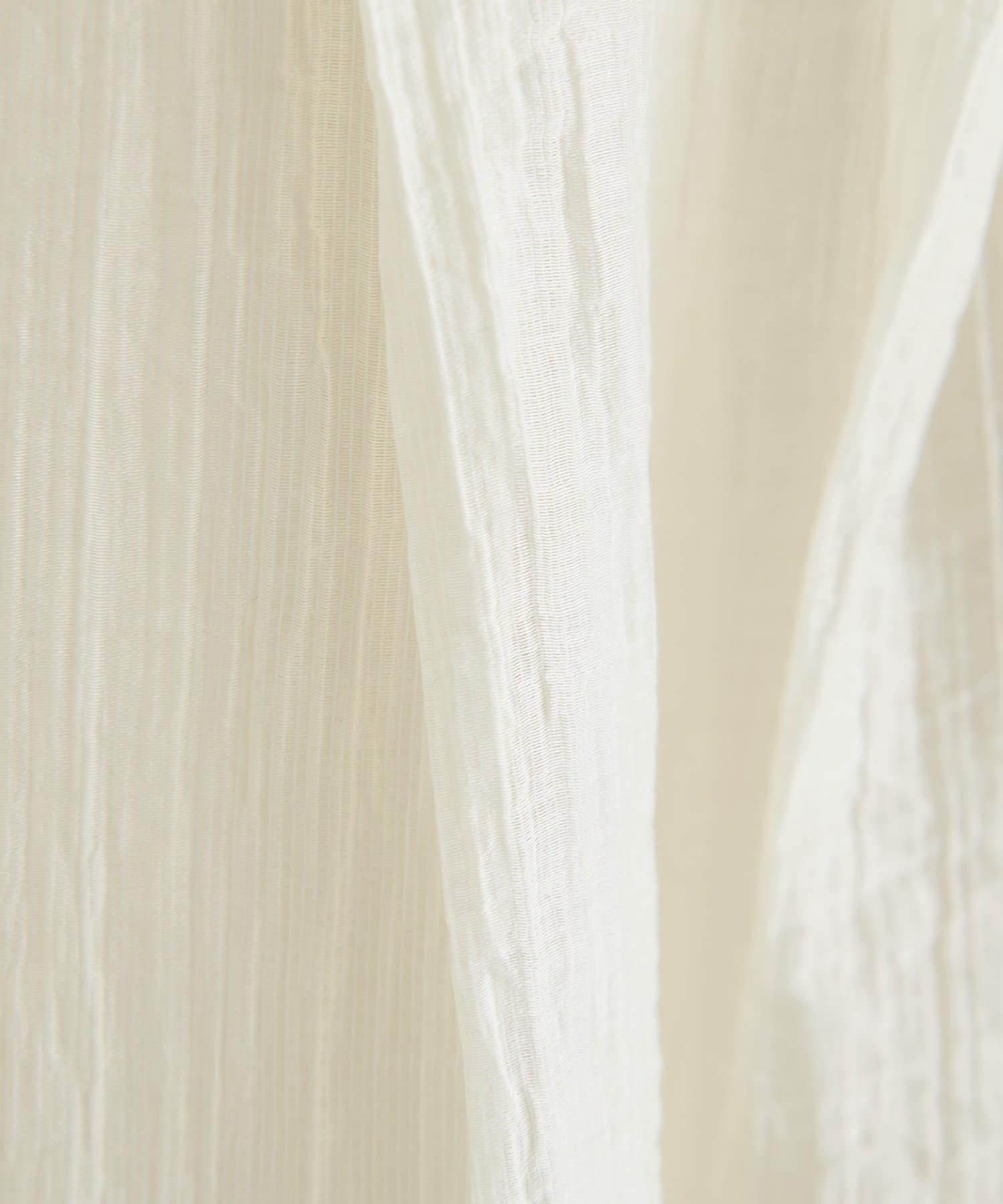 DISCOAT(ディスコート) 【SS先行予約/WEB限定】シアー楊柳半袖シャツ