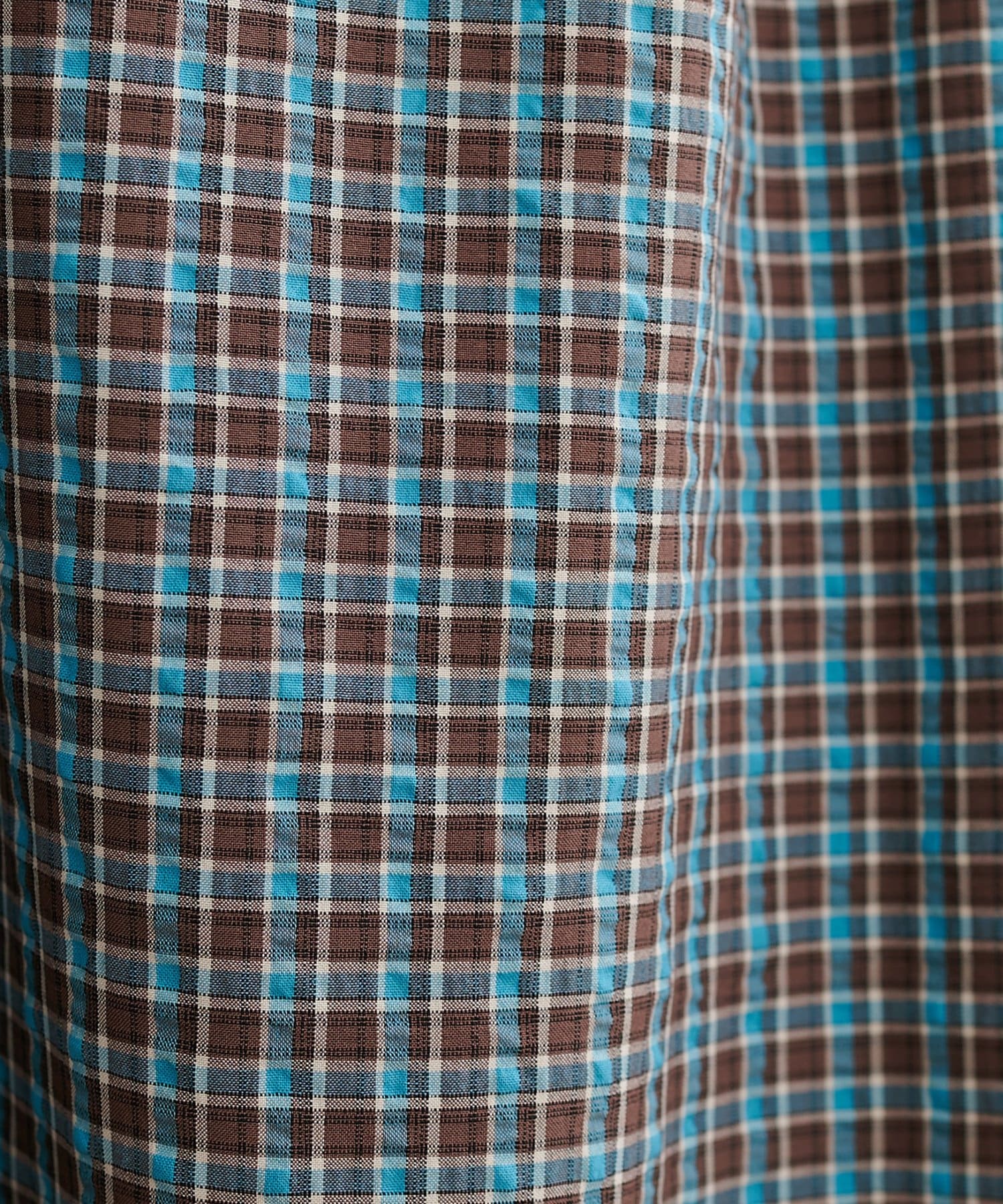 DISCOAT(ディスコート) 【丈感調整可/WEB限定 】チェックキャミワンピース