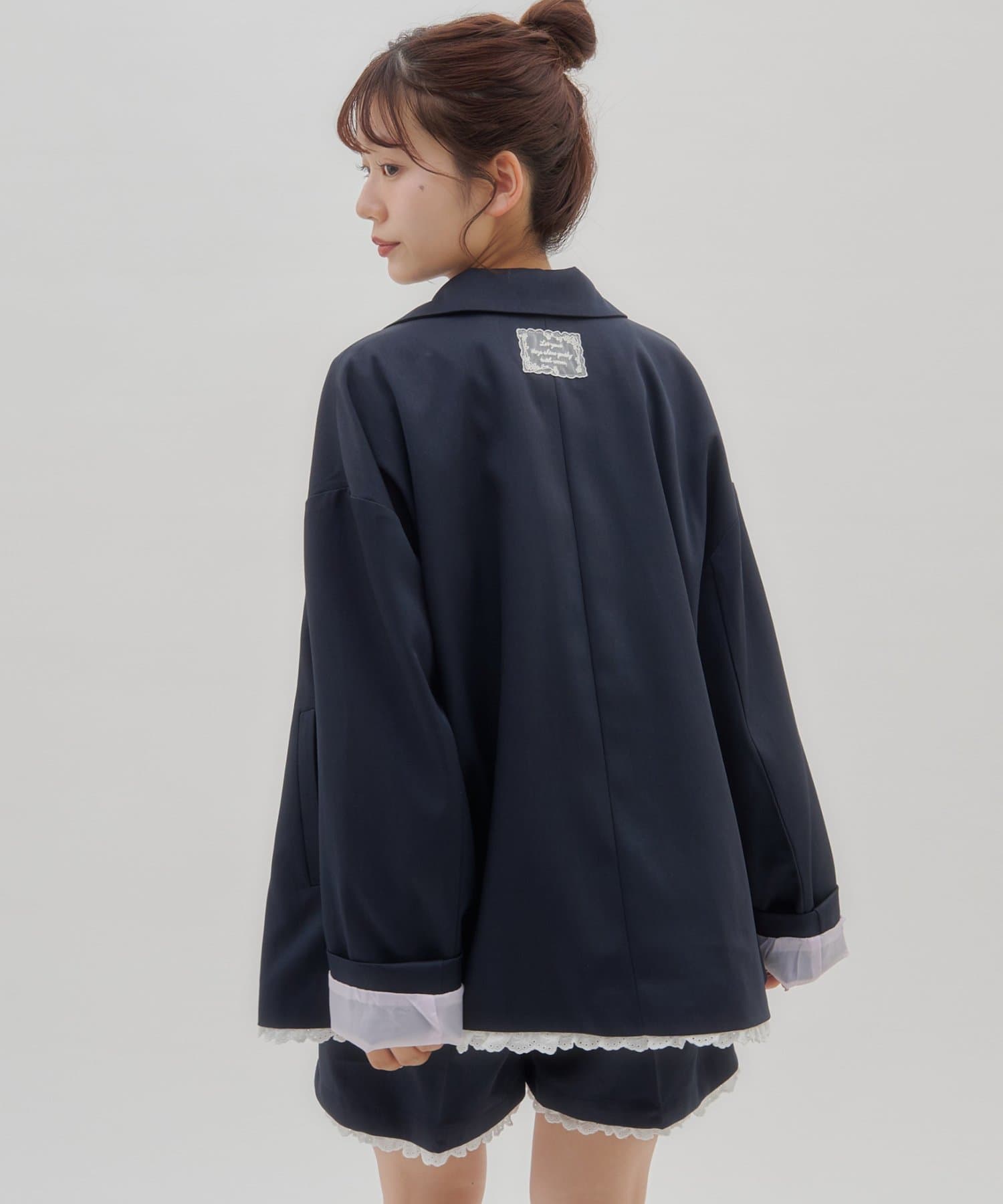 DISCOAT(ディスコート) 【umm.】裾レースジャケット