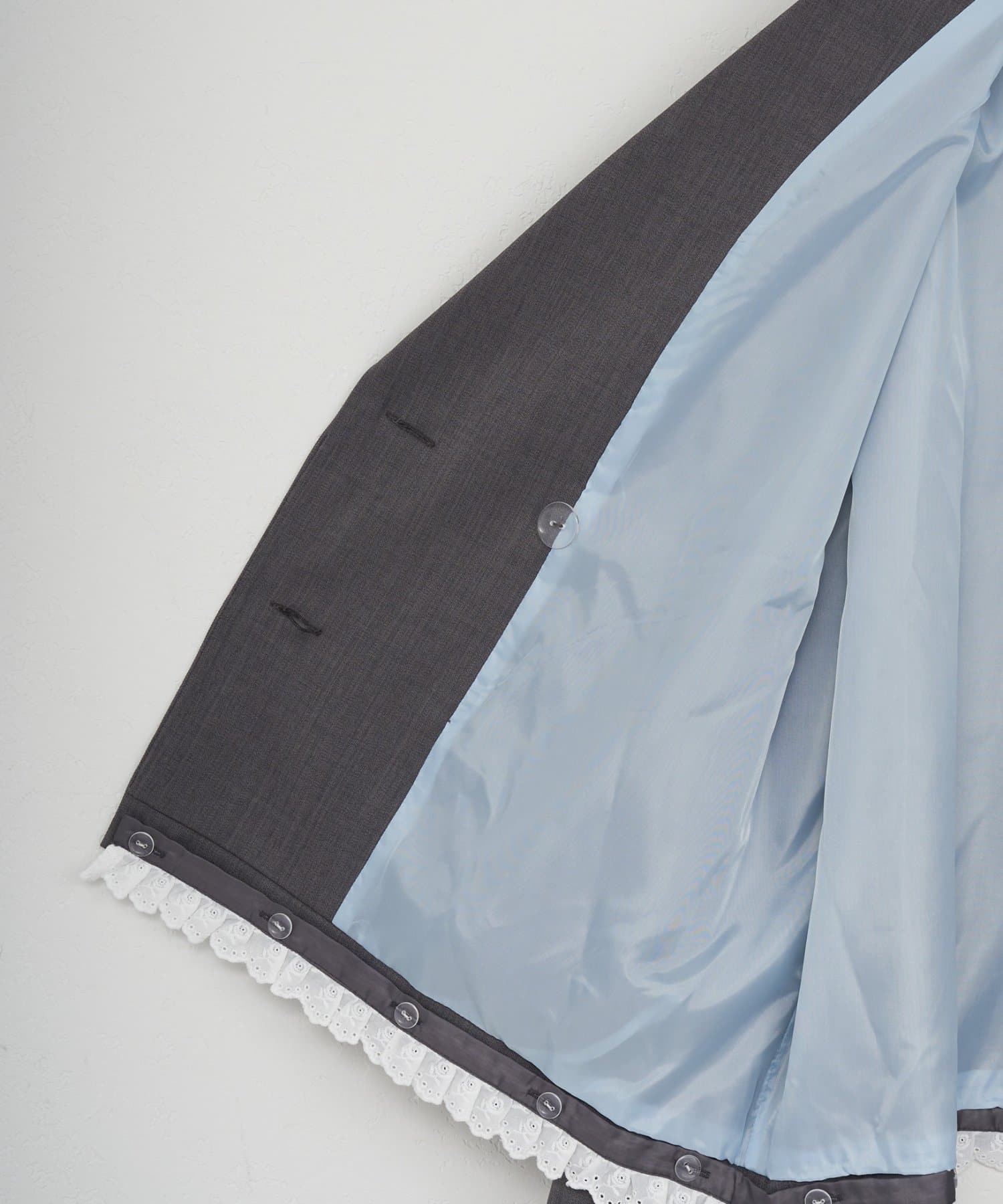 DISCOAT(ディスコート) 【umm.】裾レースジャケット