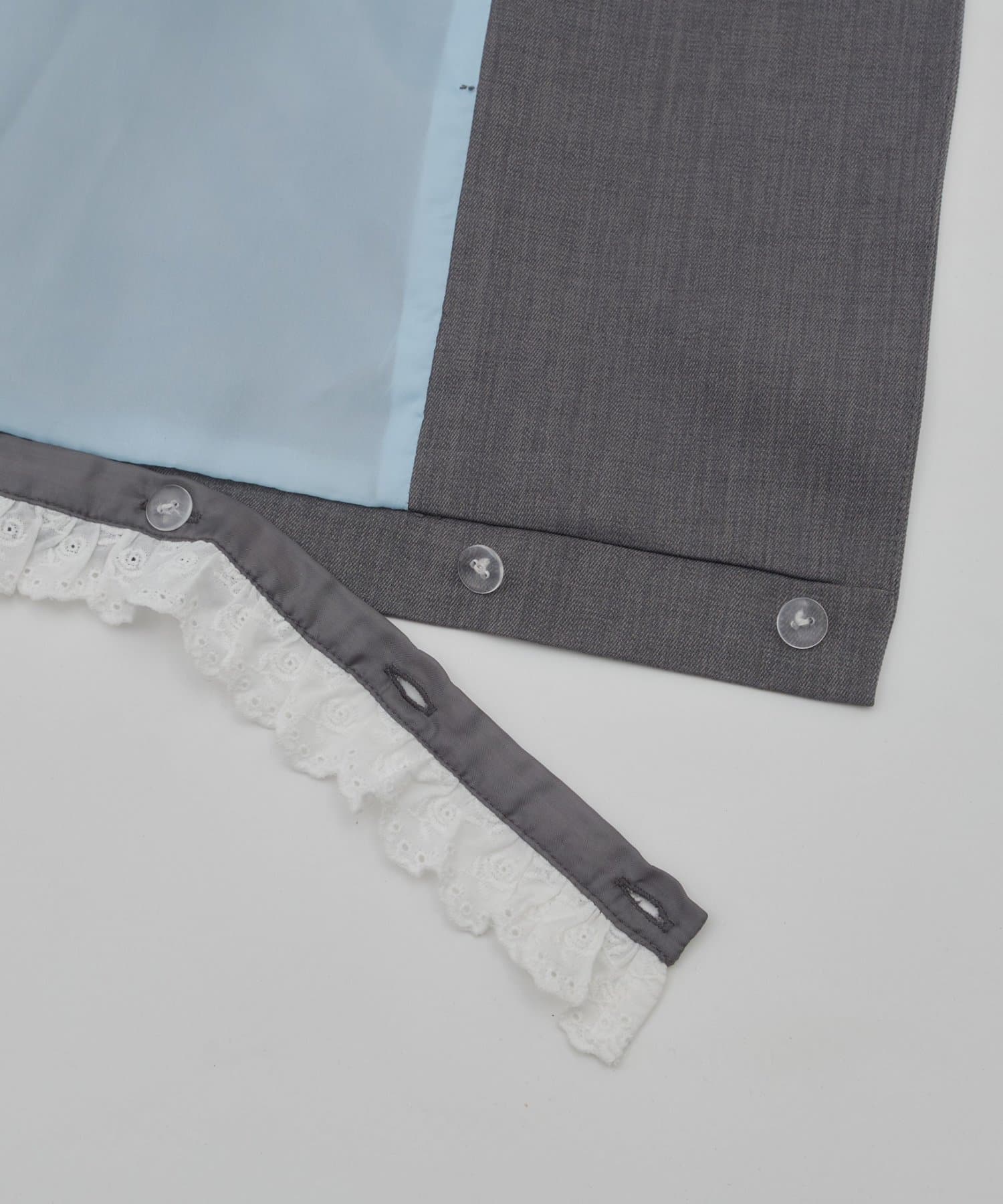 DISCOAT(ディスコート) 【umm.】裾レースジャケット