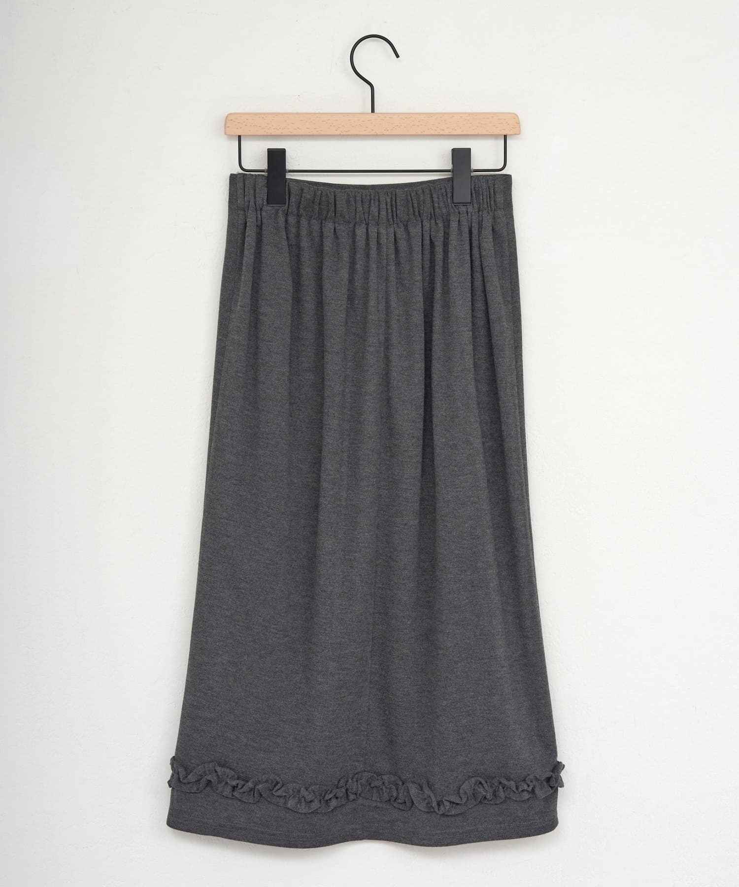 DISCOAT(ディスコート) 【umm.】裾フリルミドルナロースカート