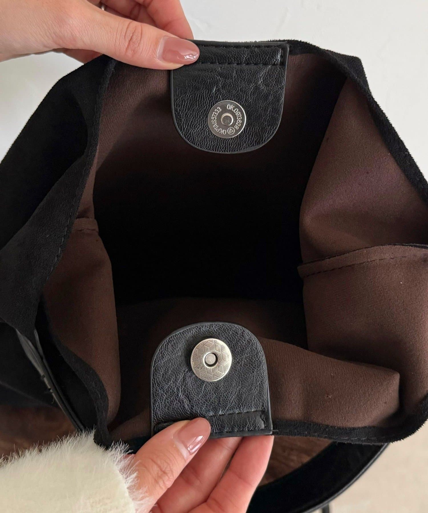 FREDY & GLOSTER(フレディ アンド グロスター) フェイクスエードトライアングルバッグ