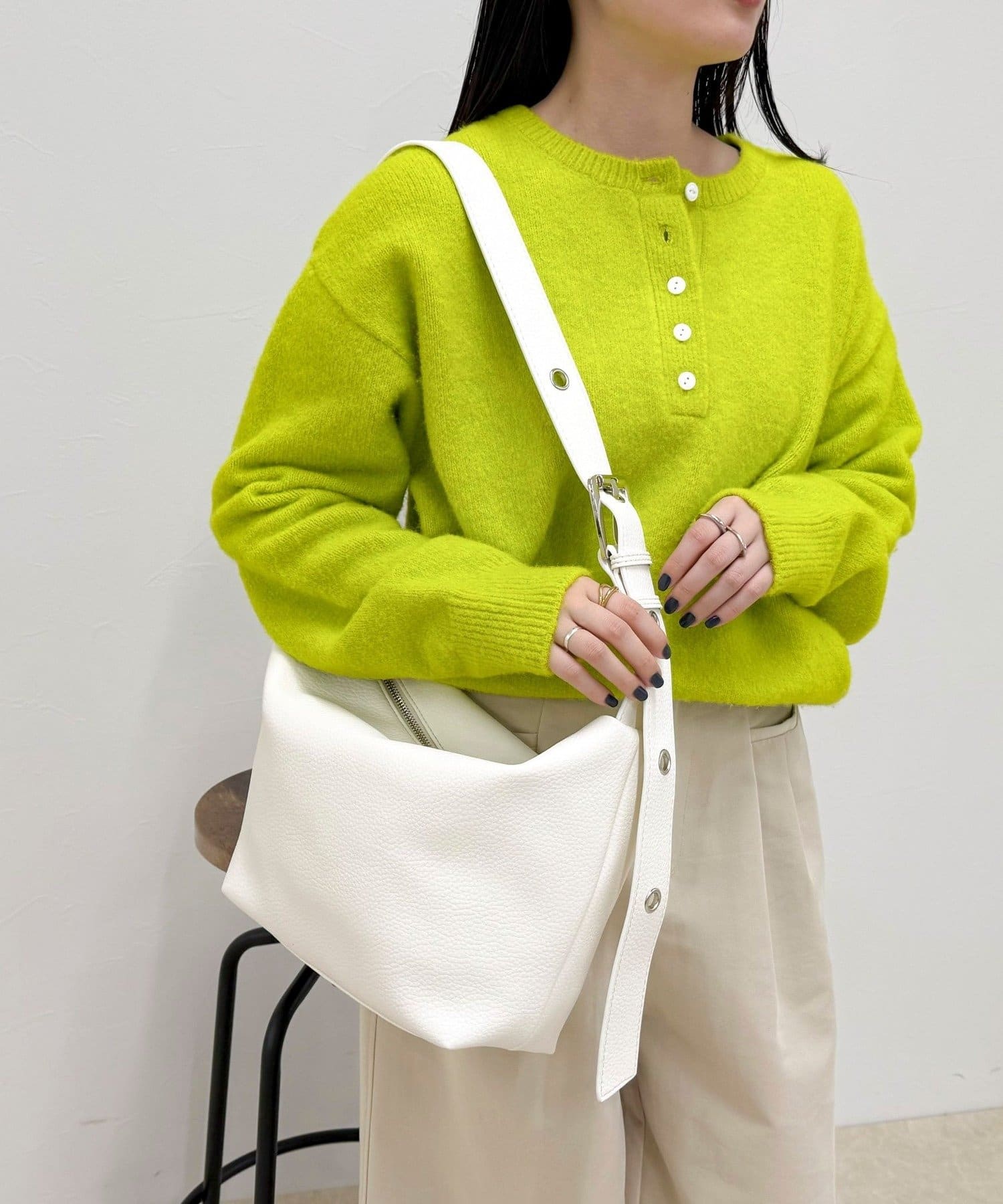 FREDY & GLOSTER(フレディ アンド グロスター) ハトメベルトショルダーバッグ