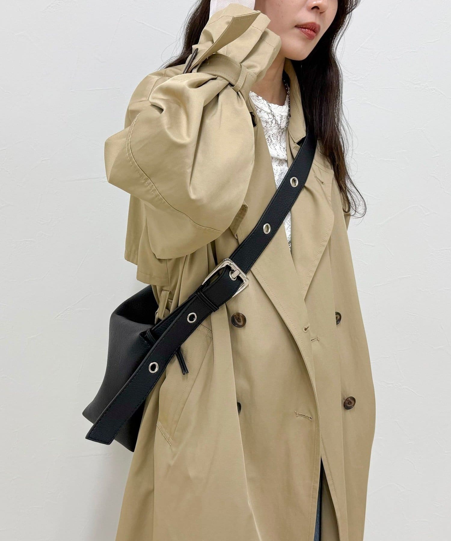 FREDY & GLOSTER(フレディ アンド グロスター) ハトメベルトショルダーバッグ