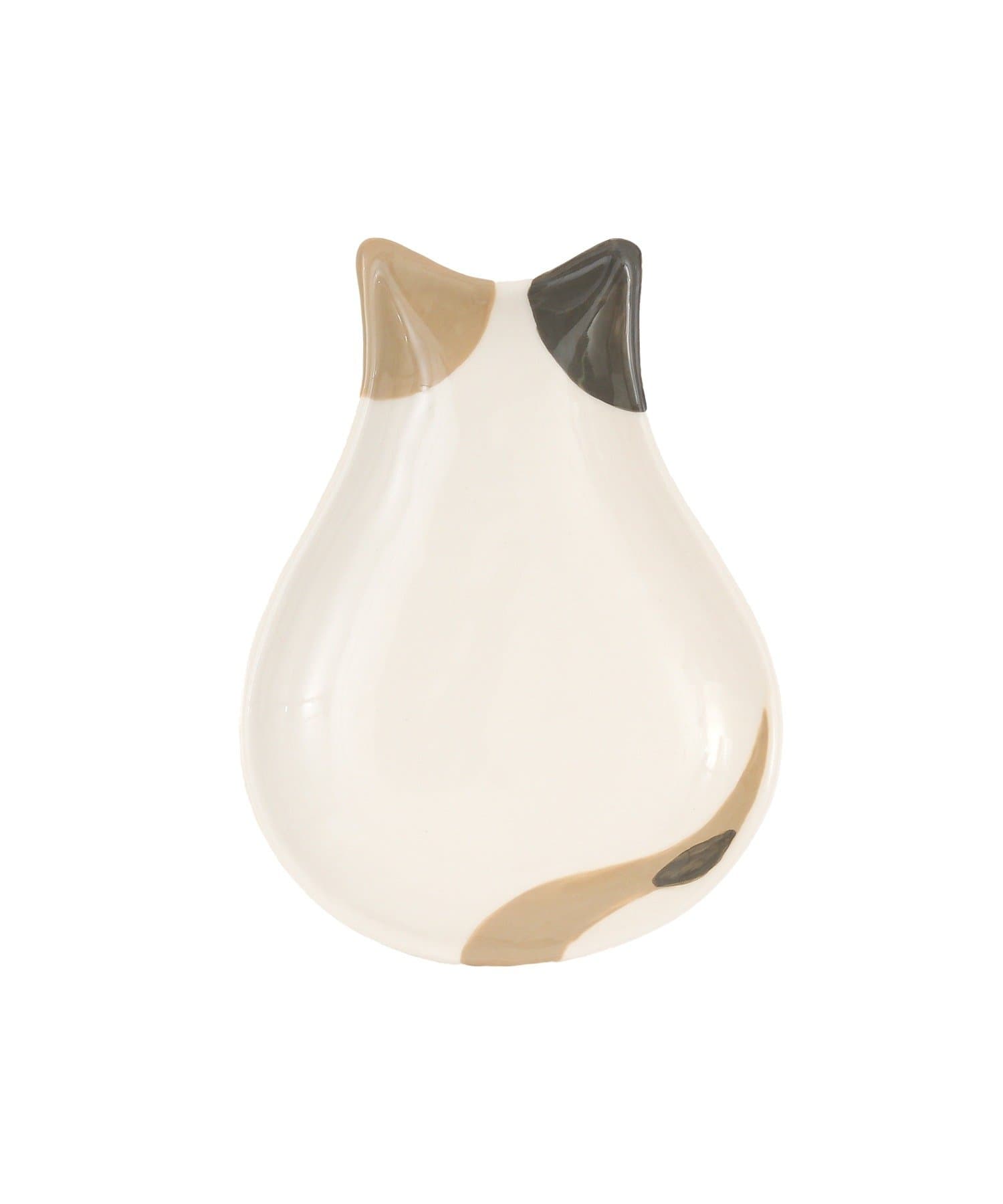 salut!(サリュ) 猫のお座り小皿／猫の食卓