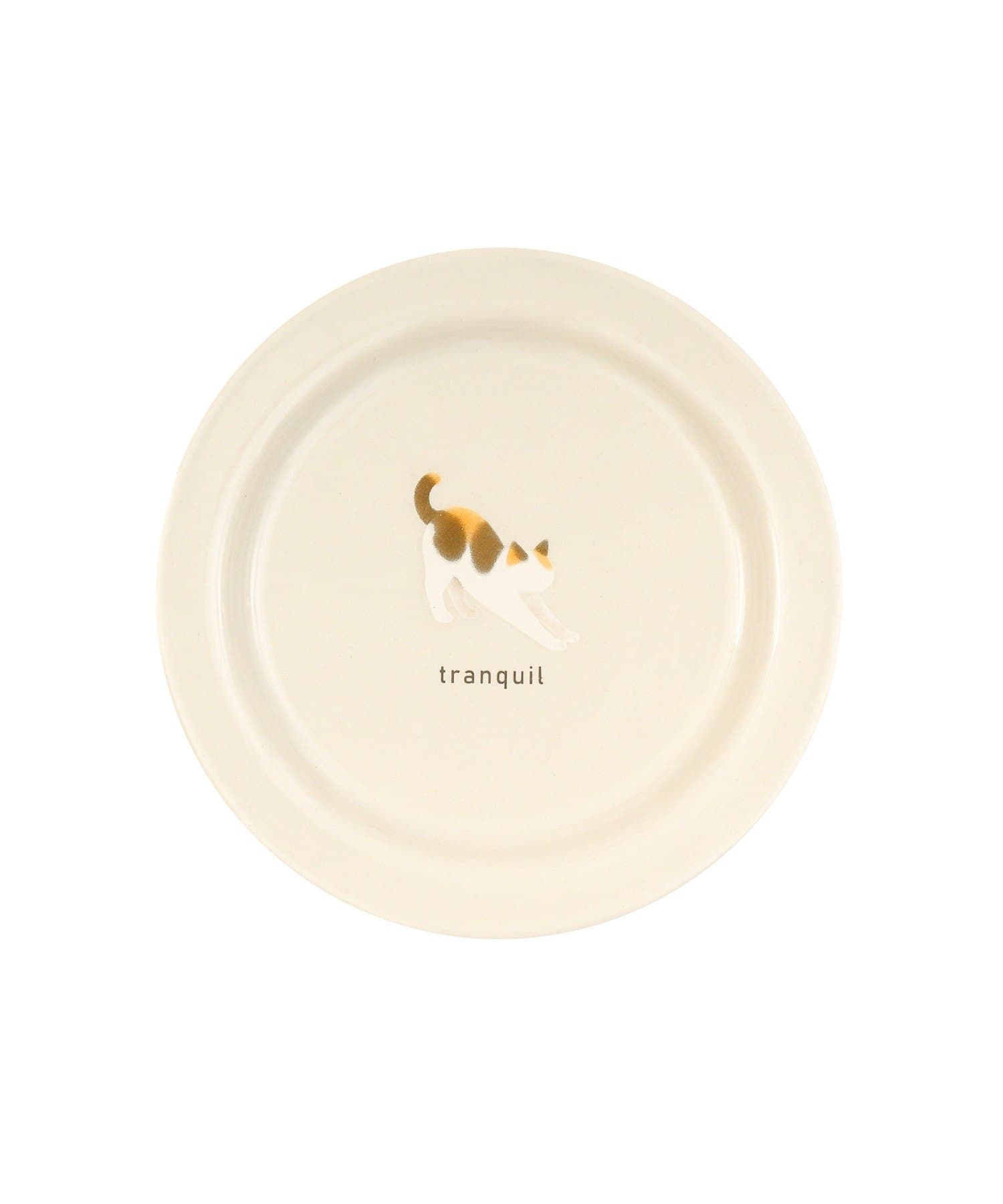 salut!(サリュ) 猫のケーキプレート：16cm／猫の食卓