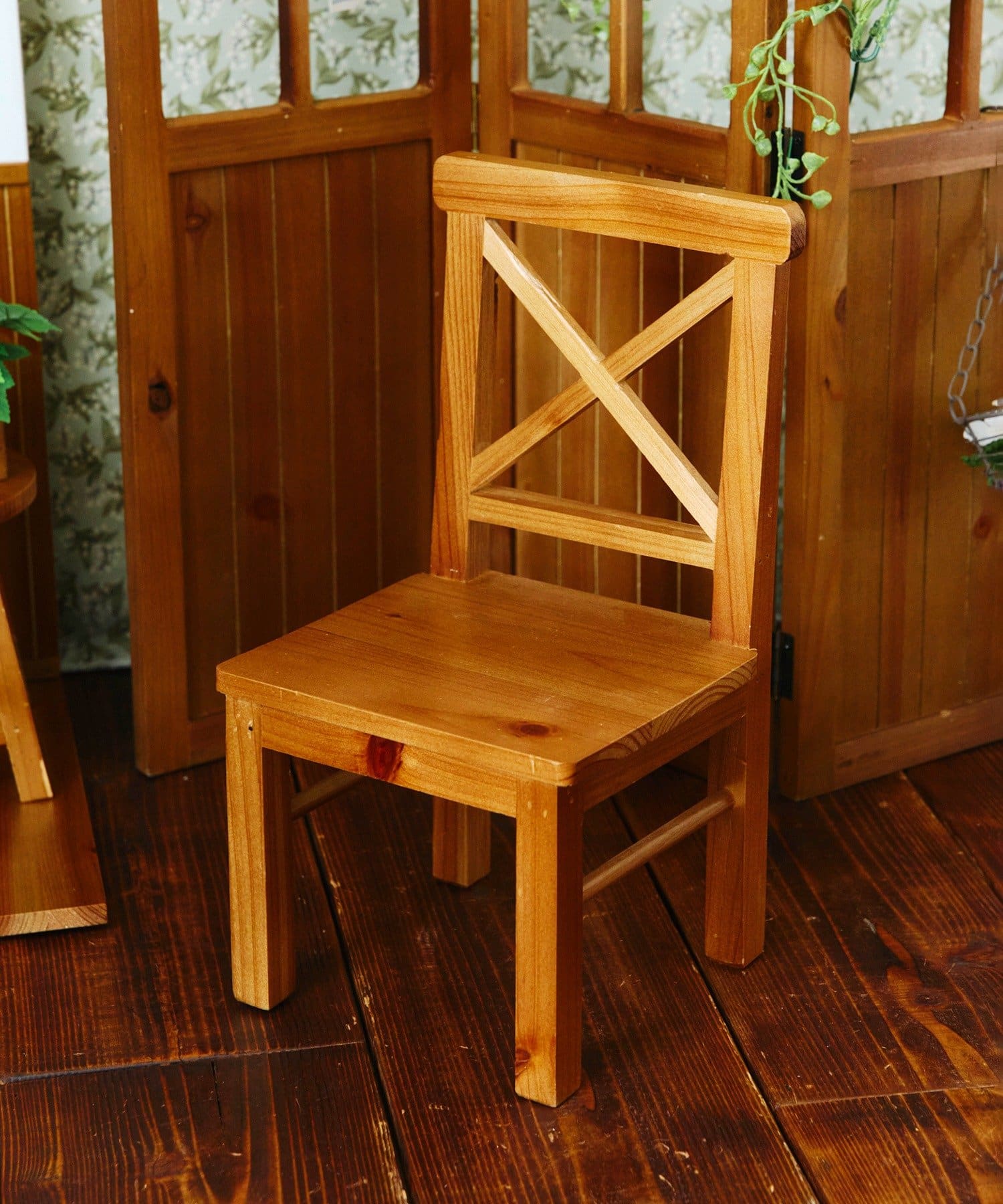 salut!(サリュ) 《1/3サイズ》インテリアカントリーチェア／petit monde