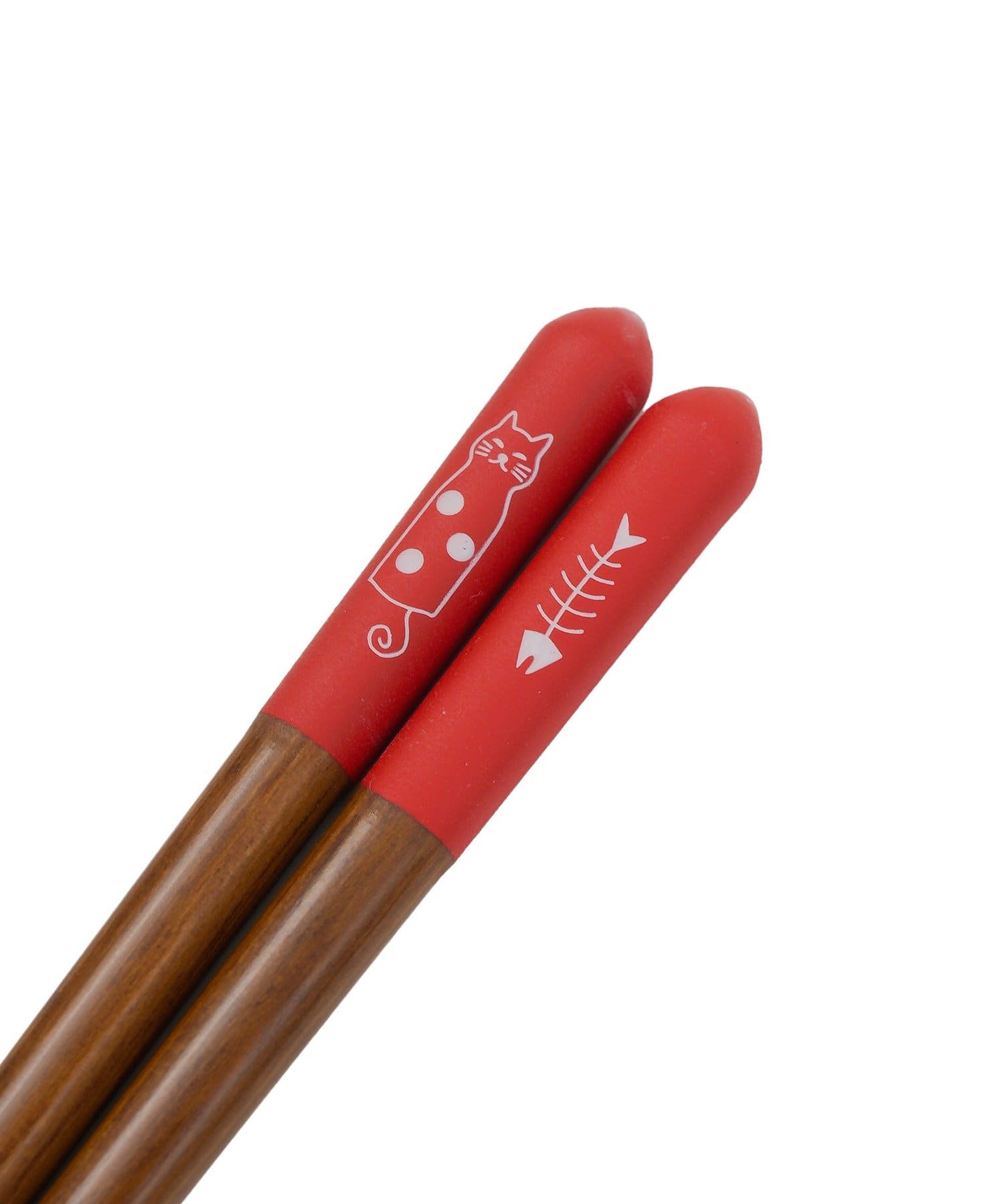 salut!(サリュ) 猫のお箸：21cm／猫の食卓