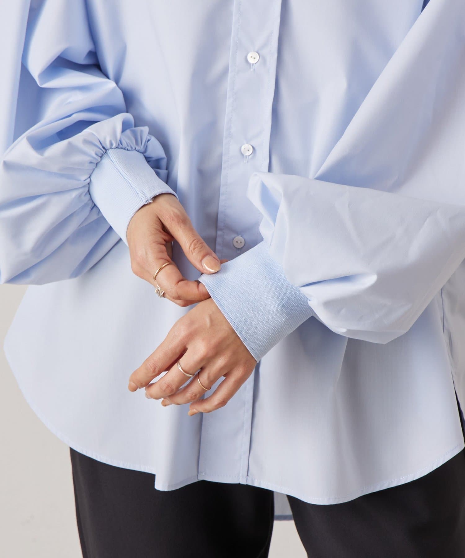 BEARDSLEY(ビアズリー) 袖ボリュームシャツ