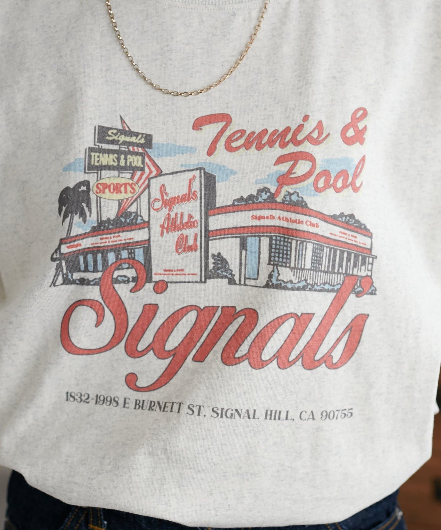 DISCOAT(ディスコート) 【WEB限定】サマースーベニアプリントTシャツ