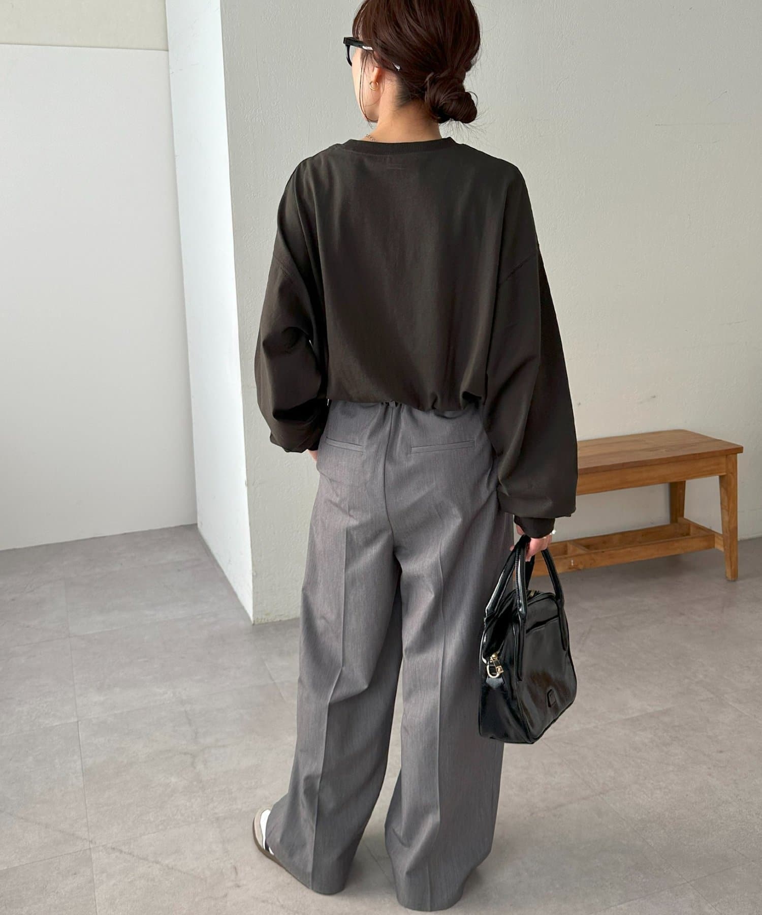 DISCOAT(ディスコート) 【WEB限定】アソートフォトグラフッィクオーバーロングTシャツ