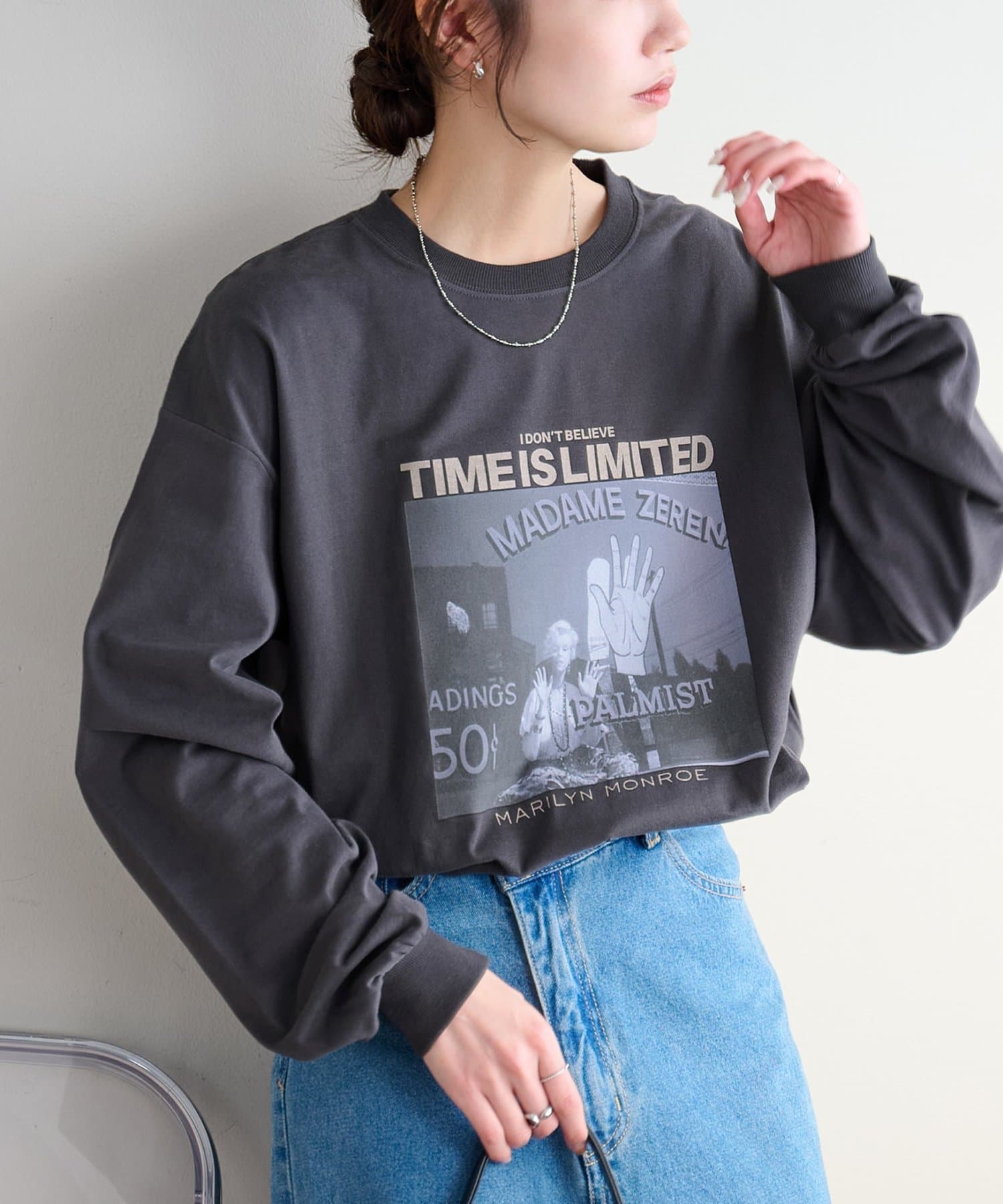 DISCOAT(ディスコート) 【Enlude別注|マリリン・モンロー】グラフィックロンT