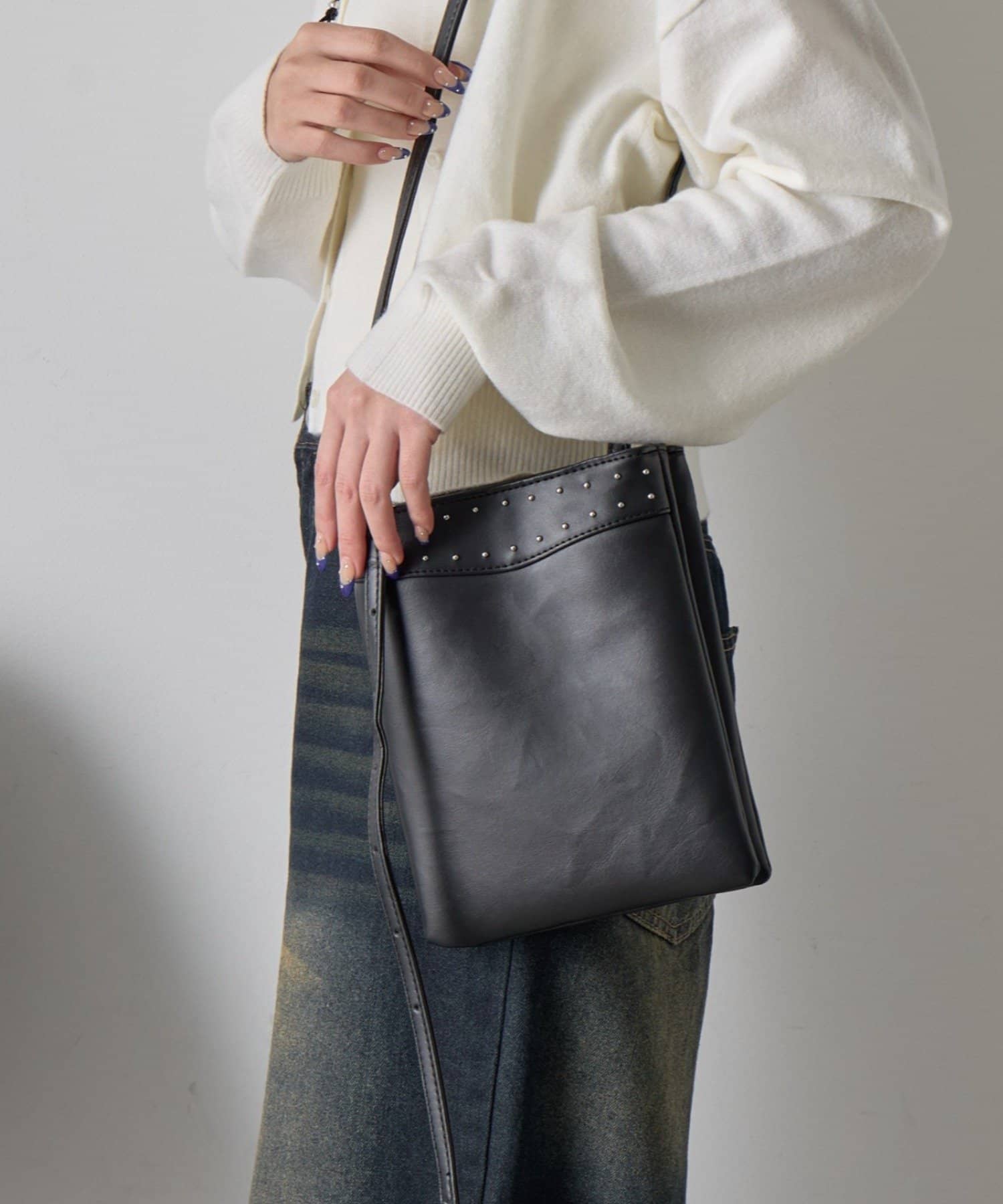 -goocy-(グーシー) スタッズミニショルダー