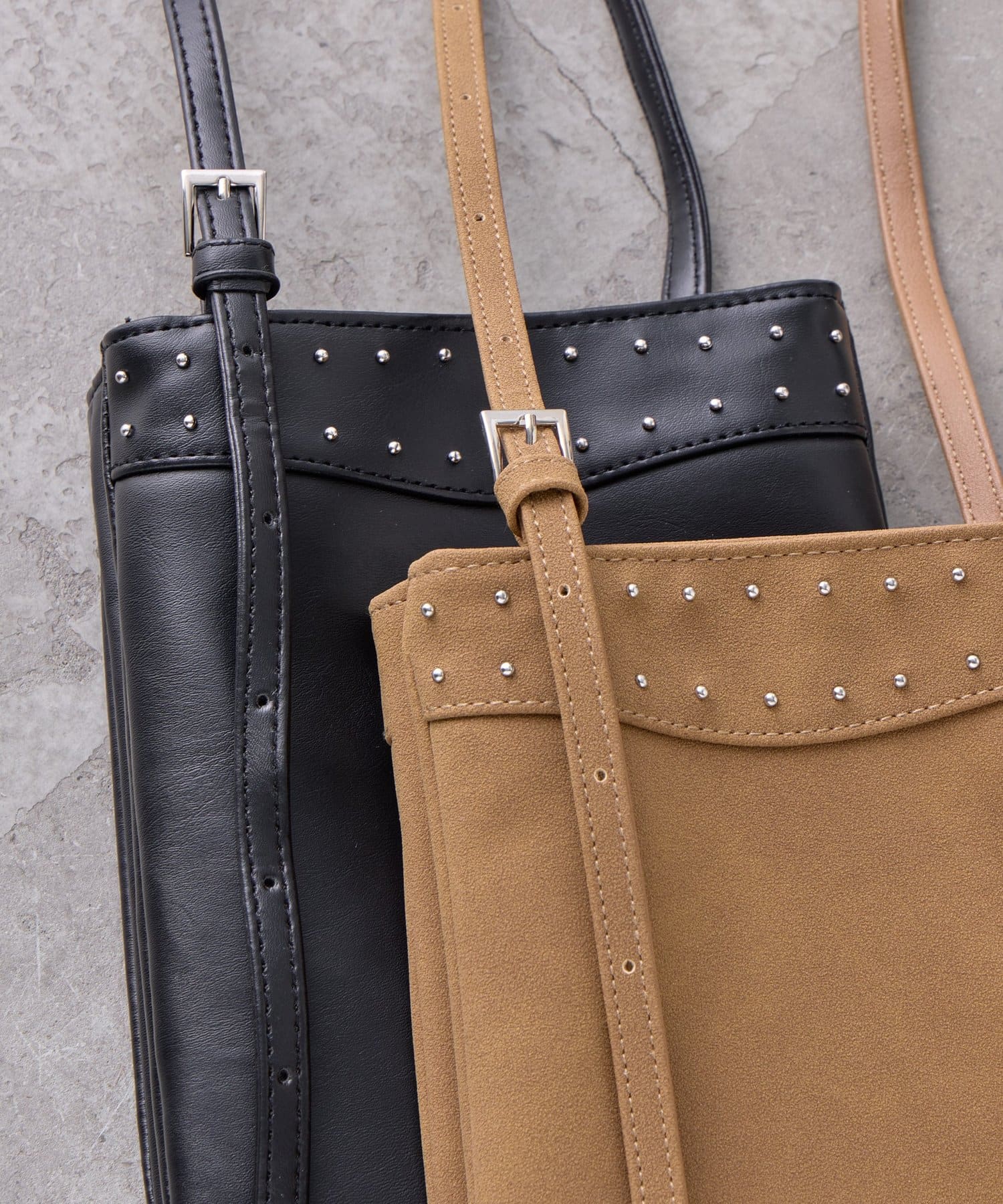 -goocy-(グーシー) スタッズミニショルダー