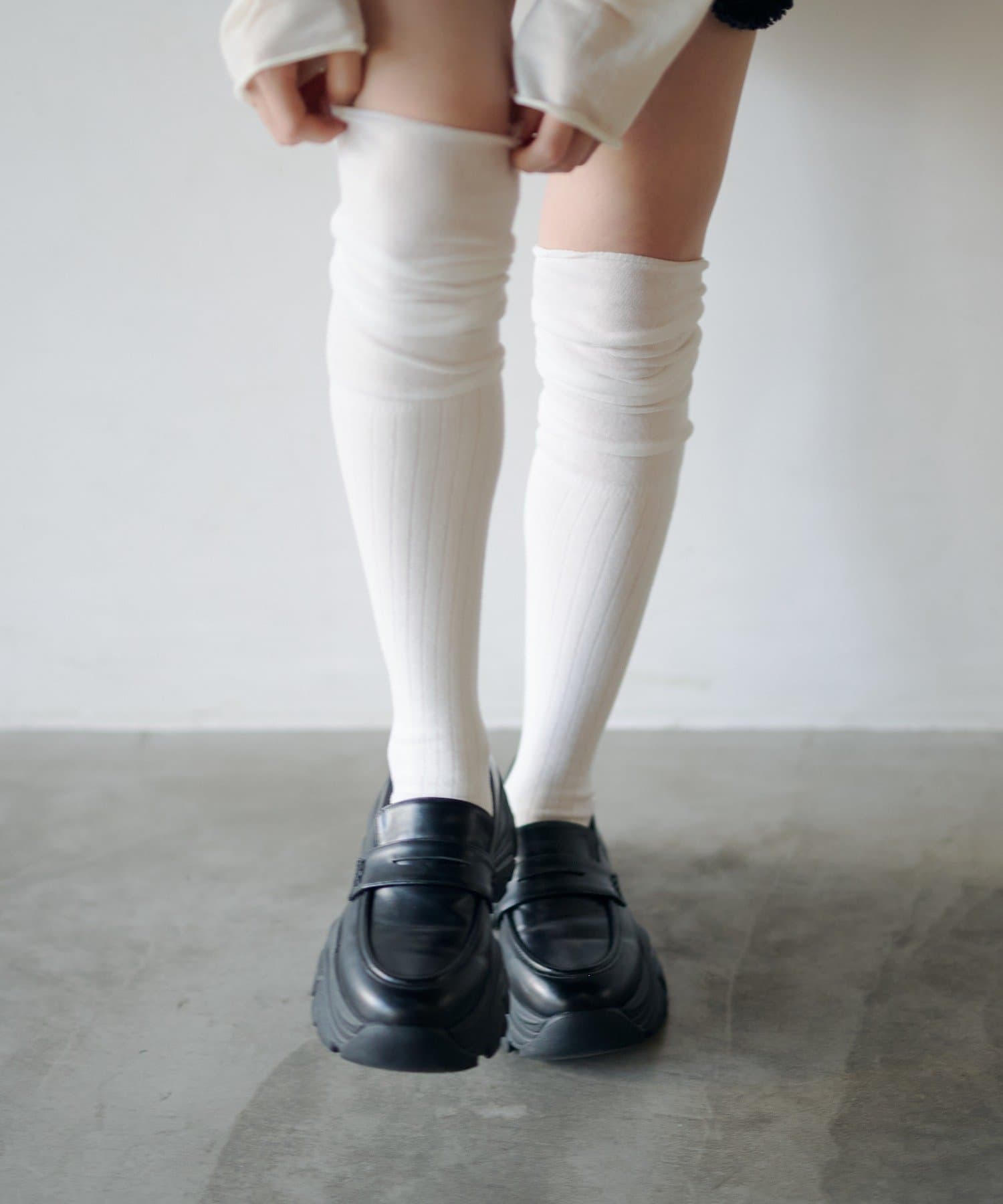 Kastane(カスタネ) 【新色追加】2WAYハイソックス