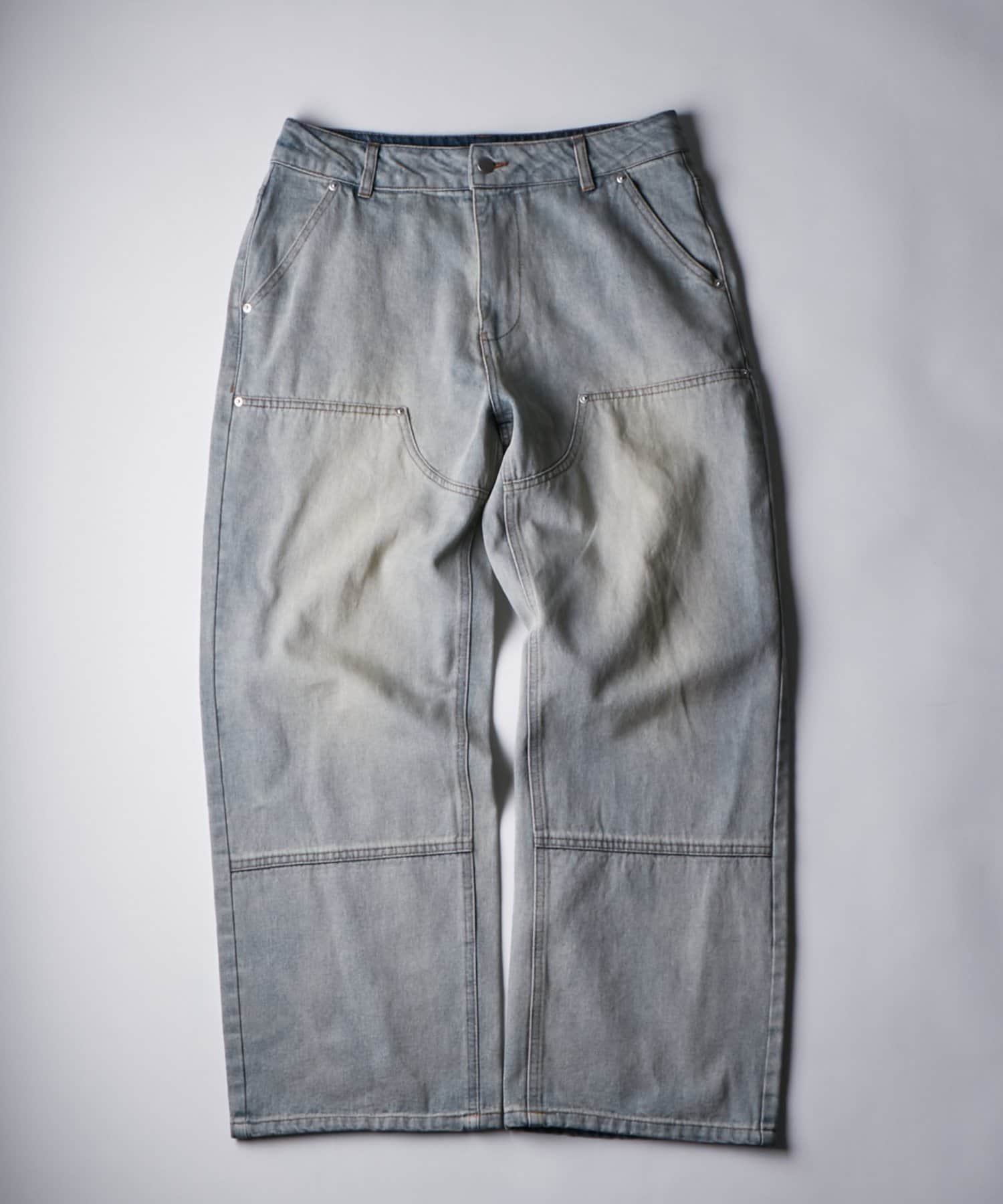 WHO’S WHO gallery(フーズフーギャラリー) KOOKY'Nダブルニー切り替えデニム