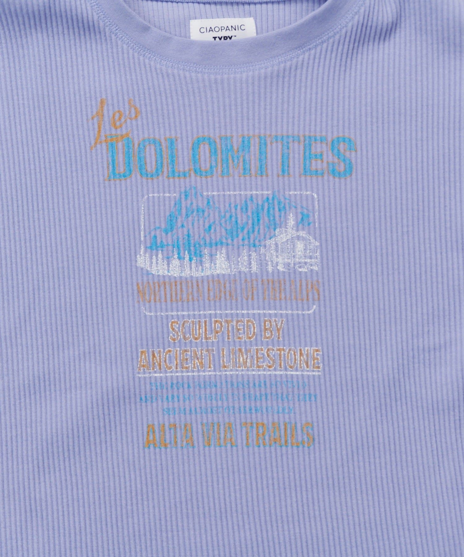 CIAOPANIC TYPY(チャオパニックティピー) 【KIDS】プチプラリブロゴロンTEE《ジュニアサイズあり》