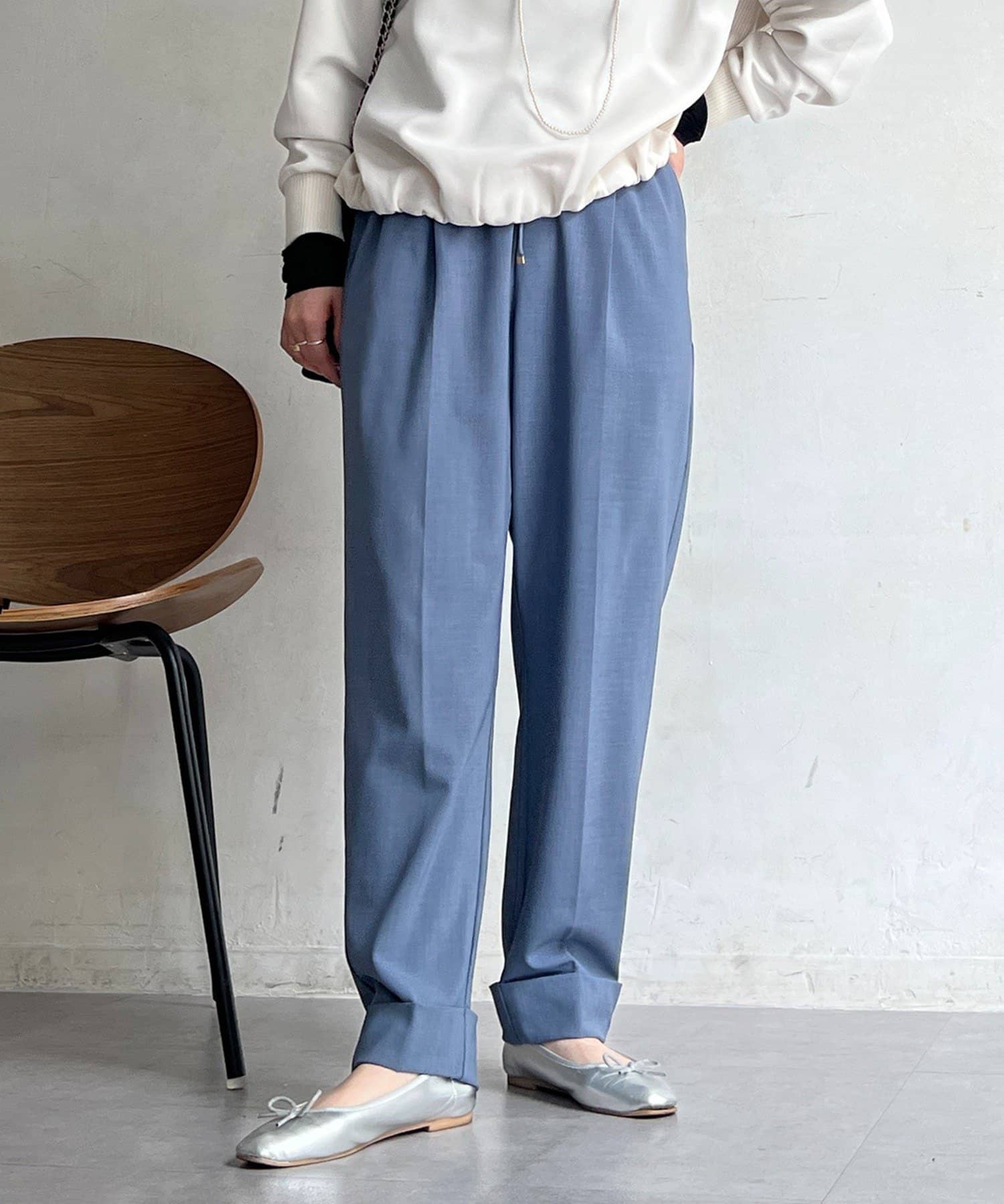 Croisiere(クロジエール) ドロストテーパードパンツ