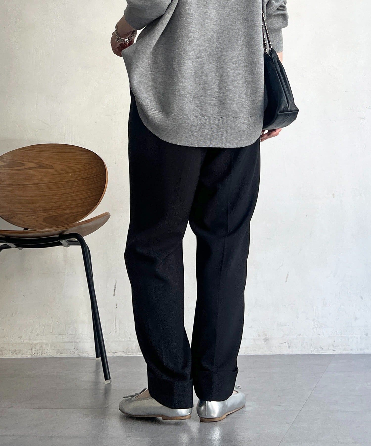 Croisiere(クロジエール) ドロストテーパードパンツ