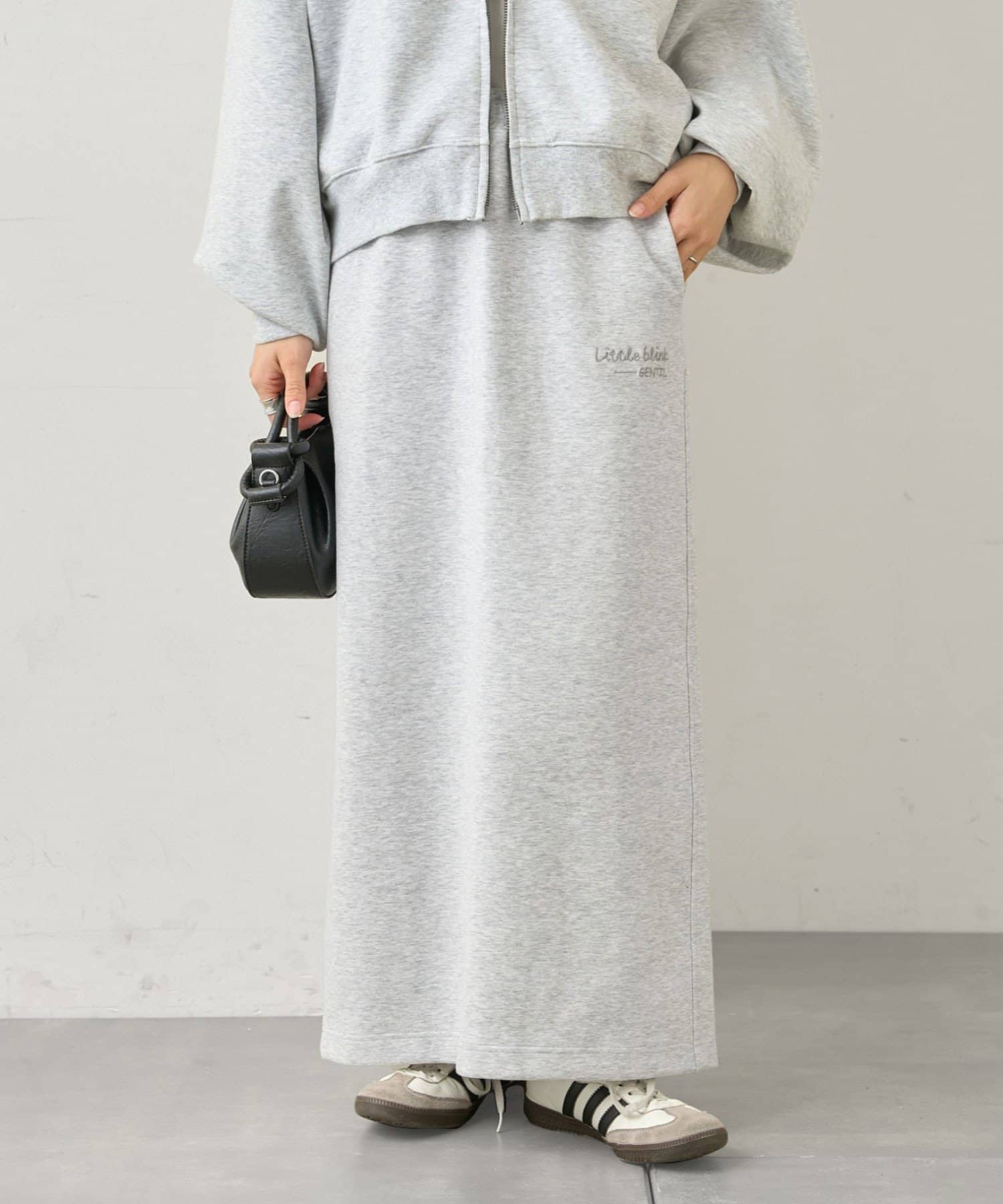 CIAOPANIC TYPY(チャオパニックティピー) ≪26SS展示会アイテム≫ワンポイントロゴ刺繍ピグメントダンボールスカート