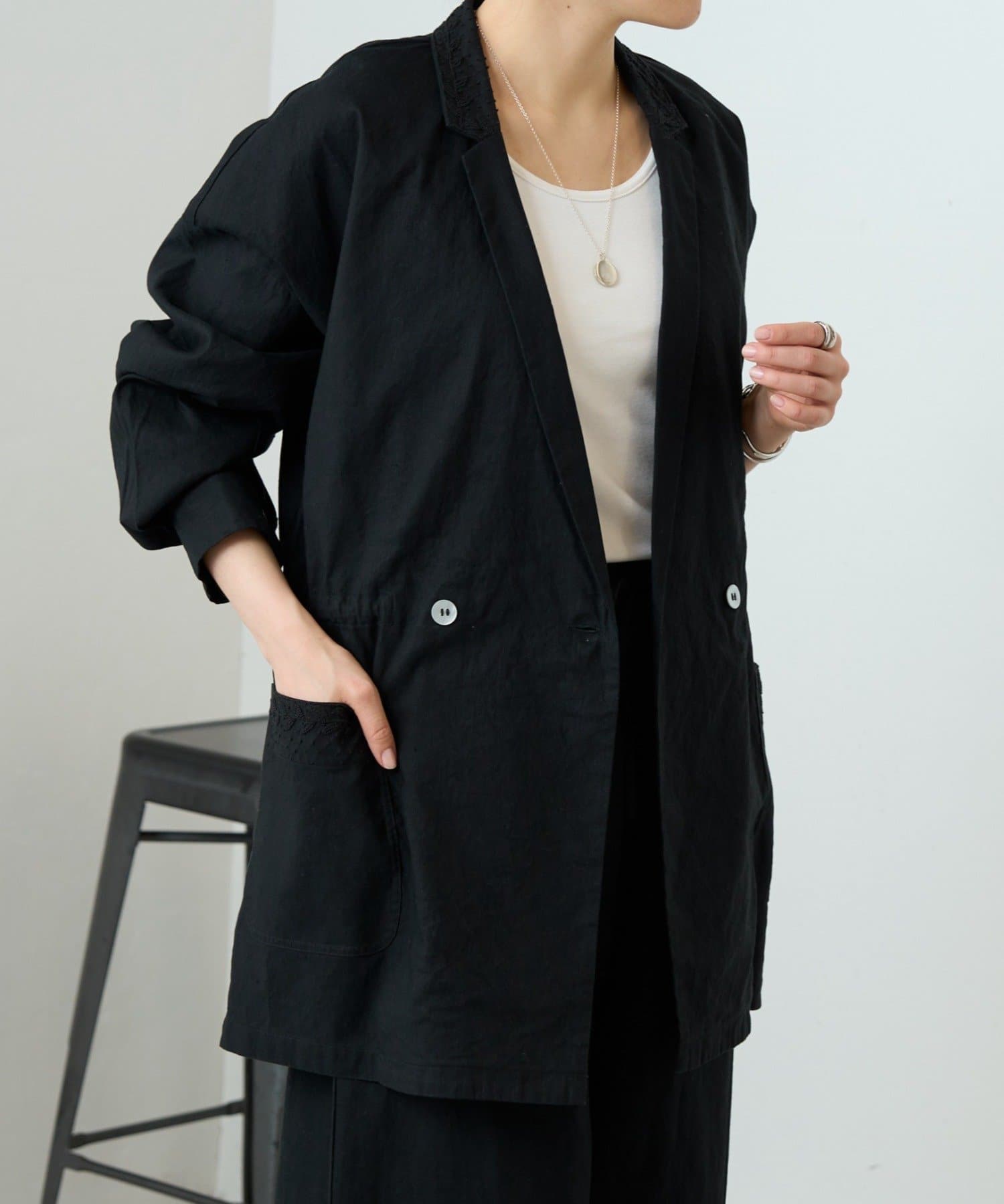 BEARDSLEY(ビアズリー) 刺繍シャツジャケット