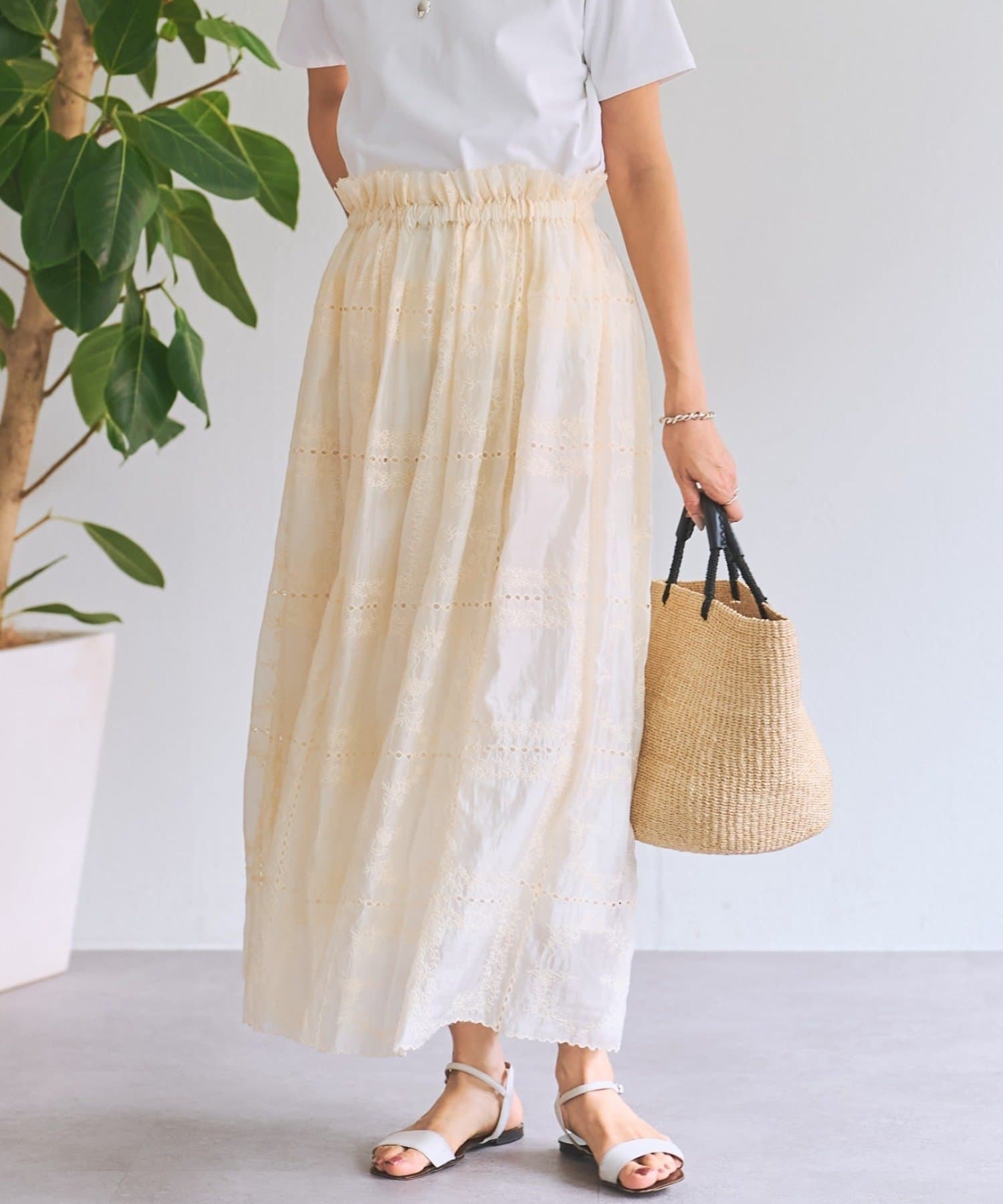 BEARDSLEY(ビアズリー) 《HiROMITHiSTLE》スクエアフレームスカート