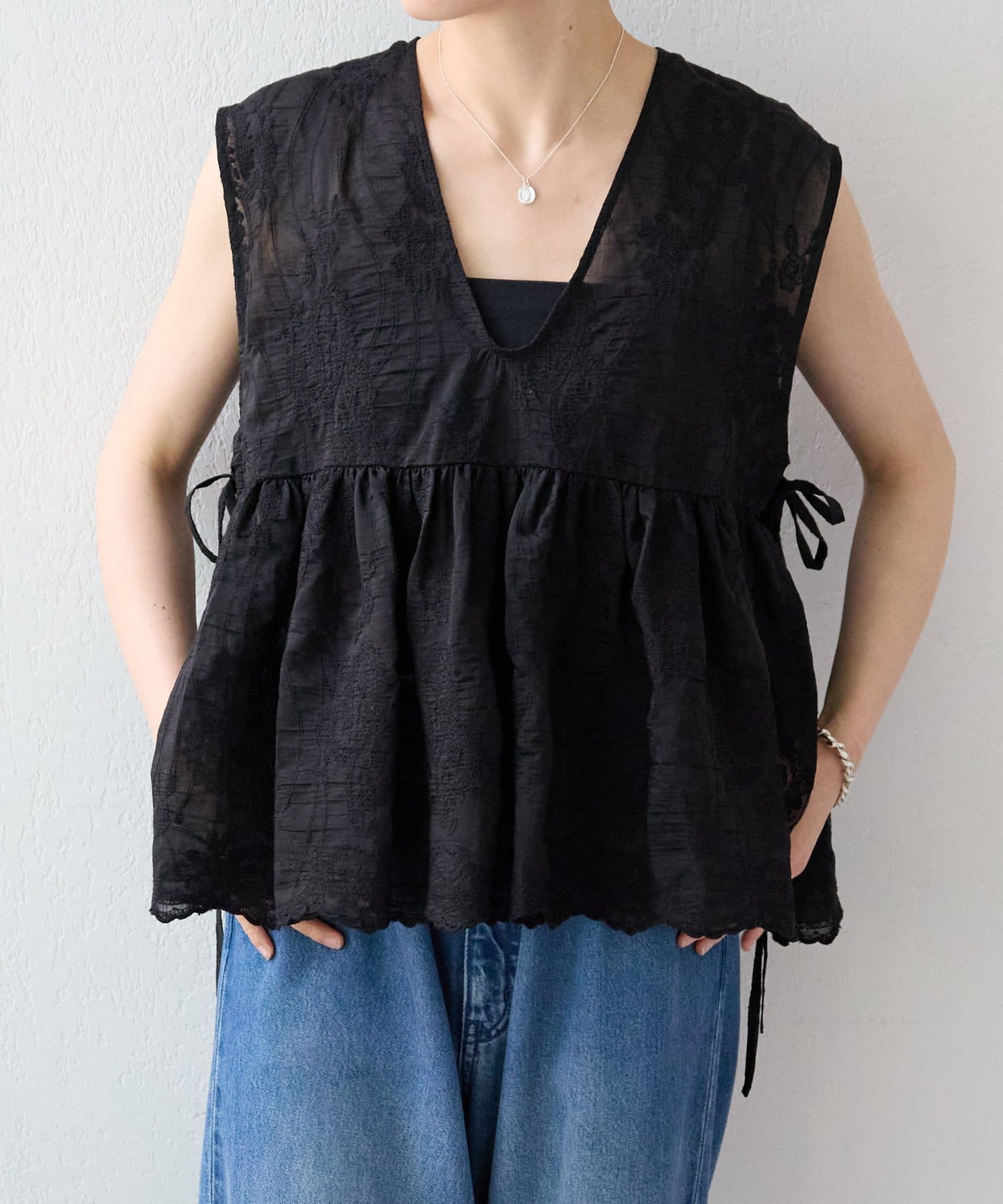 BEARDSLEY(ビアズリー) 《2/12(木)12：00予約・HiROMITHiSTLE》ペイズリーブラウス