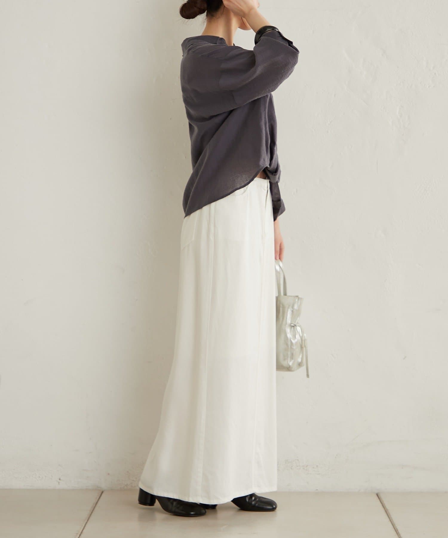 Omekashi(オメカシ) スキッパーツイストシャツ