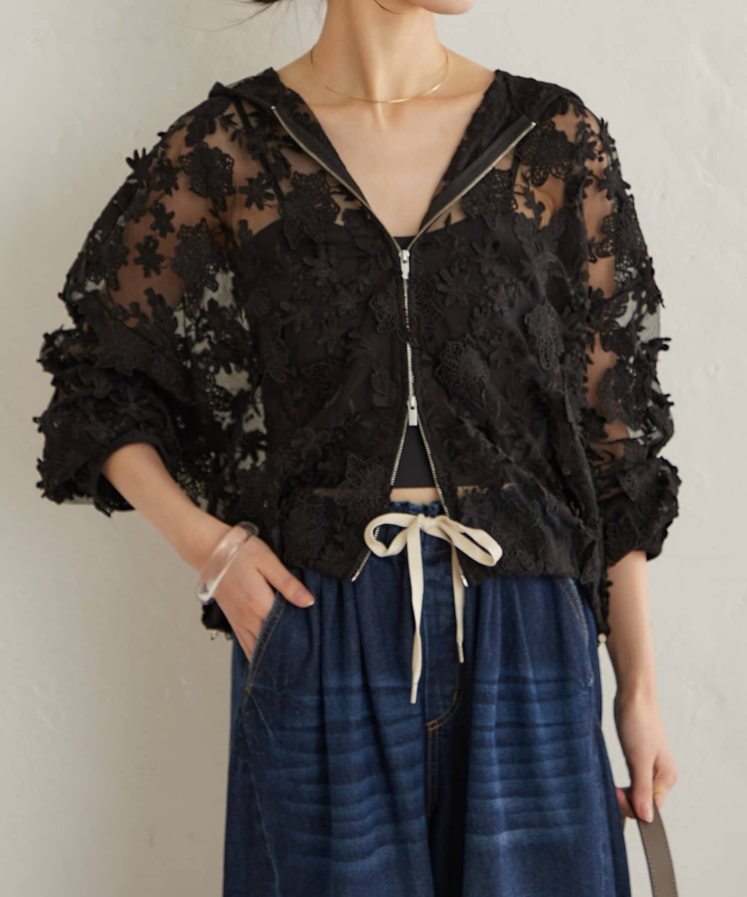 Omekashi(オメカシ) レースフーディ