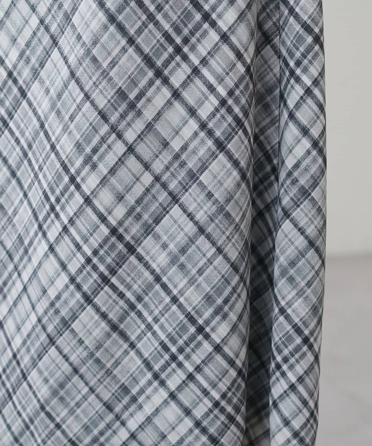 DISCOAT(ディスコート) 【umm.】WEB限定チェックフレアスカート