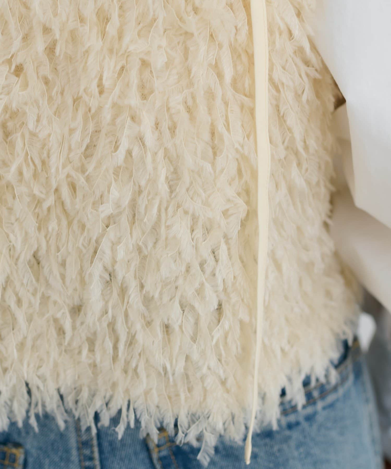 DISCOAT(ディスコート) 【WEB限定】テープヤーンキャミ