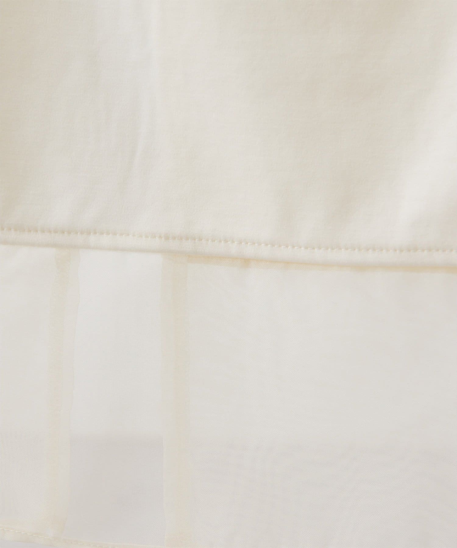 Whim Gazette(ウィム ガゼット) 【THE PAUSE】シアーヘムタイトスカート