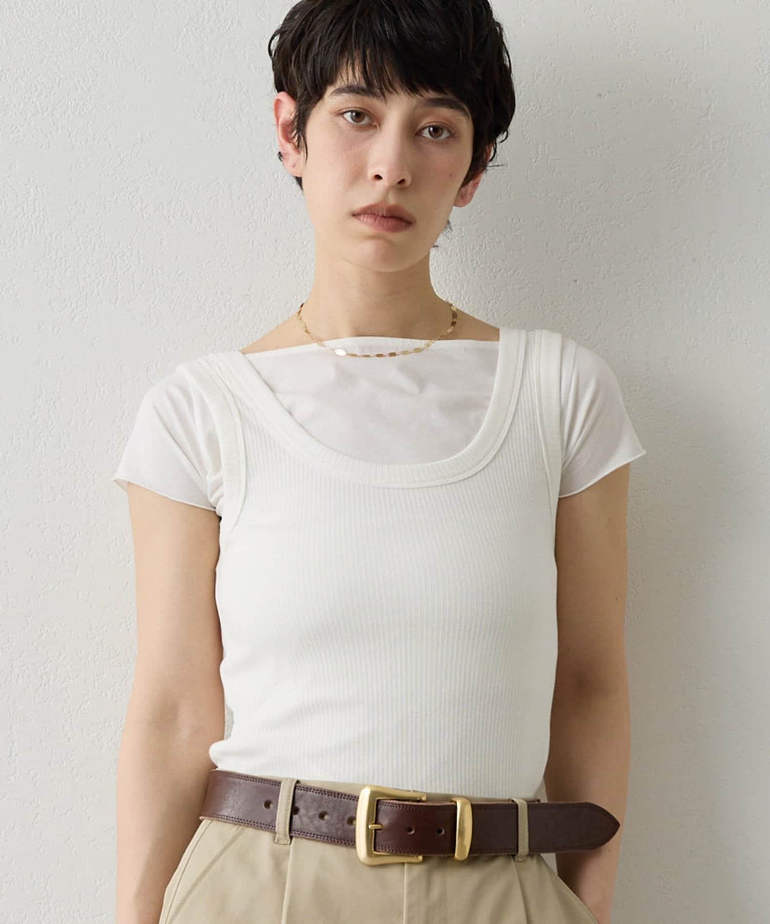 Whim Gazette(ウィム ガゼット) 【THE PAUSE】タンクSET Tシャツ