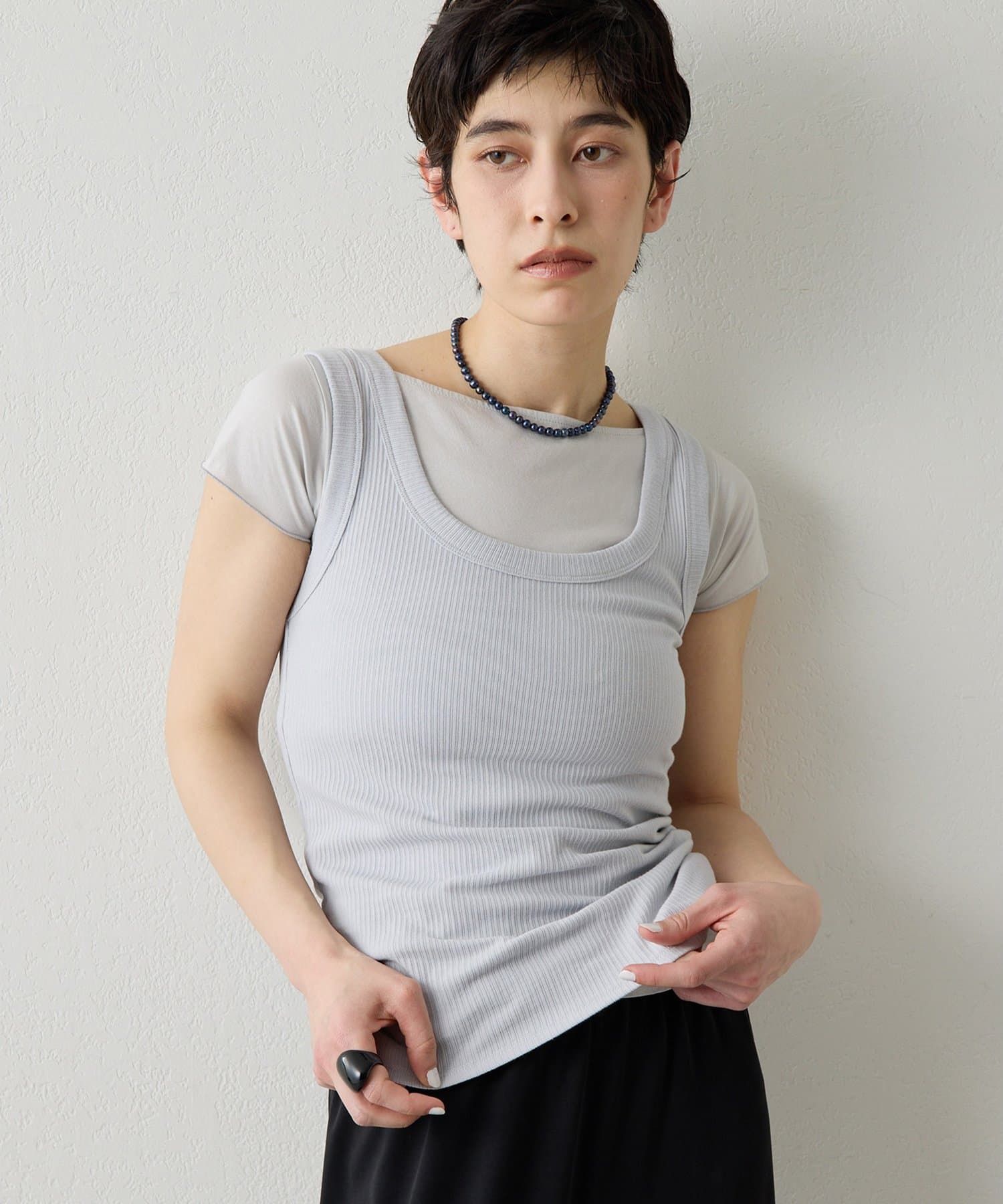 Whim Gazette(ウィム ガゼット) 【THE PAUSE】タンクSET Tシャツ