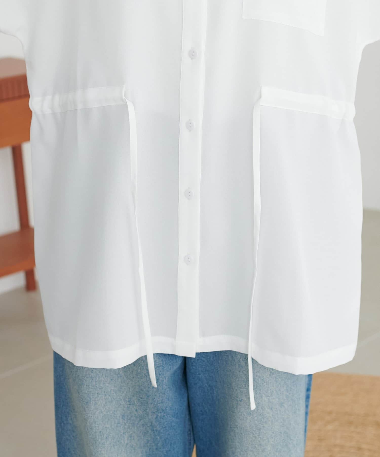 DISCOAT(ディスコート) 【WEB限定】チュニックシャツ